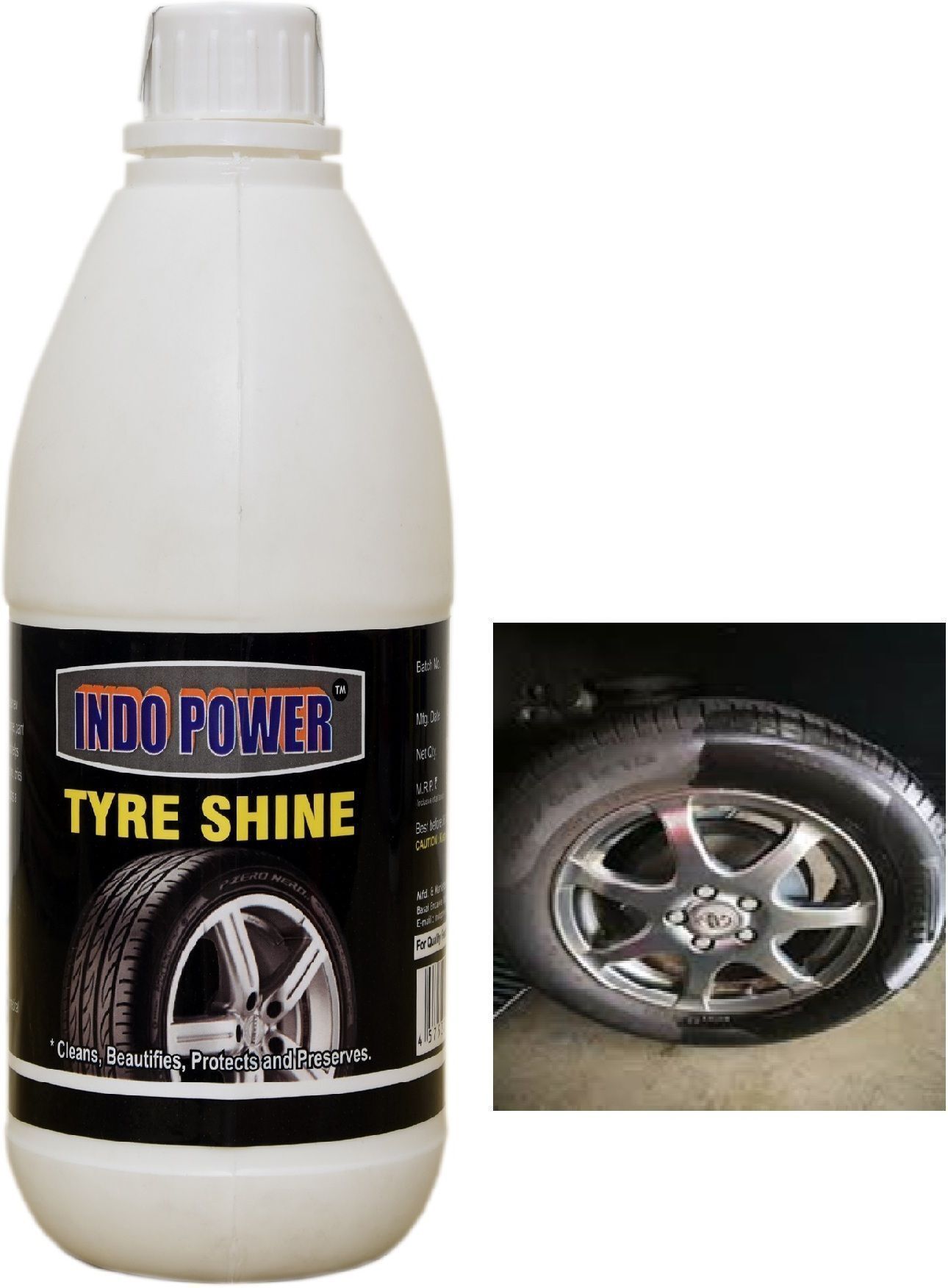 indopower BPp2003-TYRE SHINER 500ml. Combo-picture-35