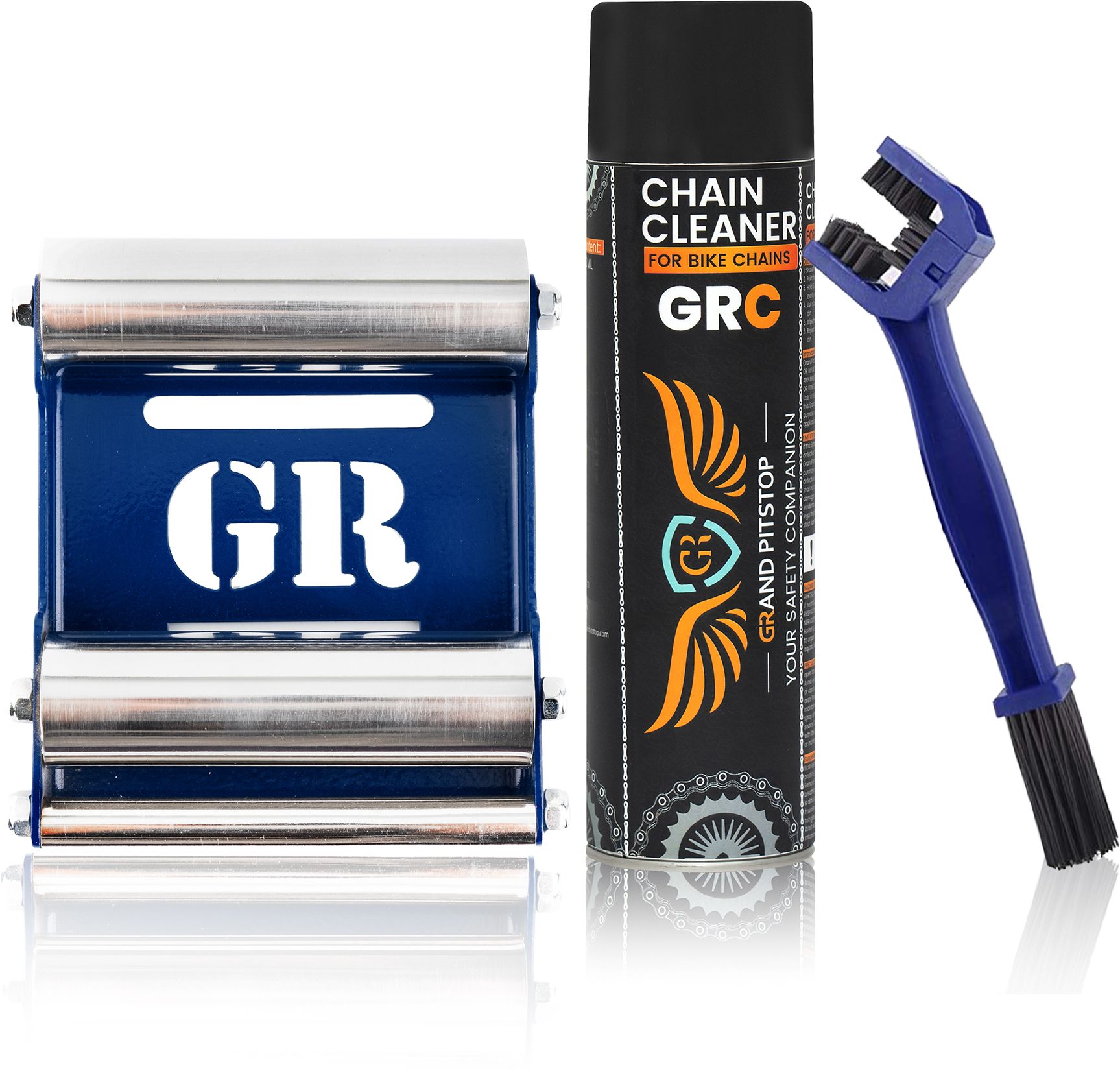 grandpitstop Combo of Chain Cleaning Brush & GR Chain Cleaner-500ml & Groller Small Combo-picture-20