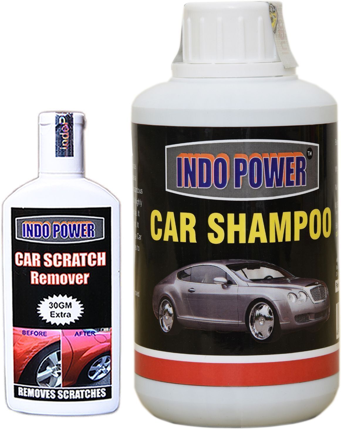 indopower CAR SHAMPOO 250ml+ Scratch Remover 100gm. Combo-picture-48