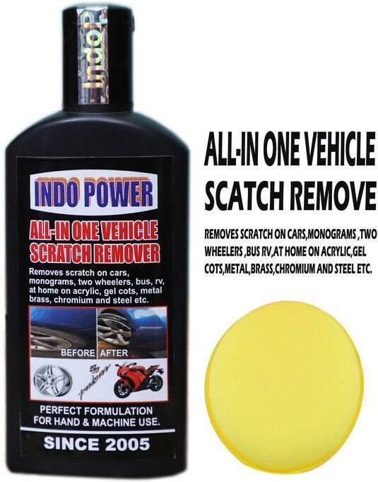indopower ALL -IN ONE VEHICLE SCRATCH REMOVER 100ml.+ One Foam Applicator Pad. Combo-picture-4