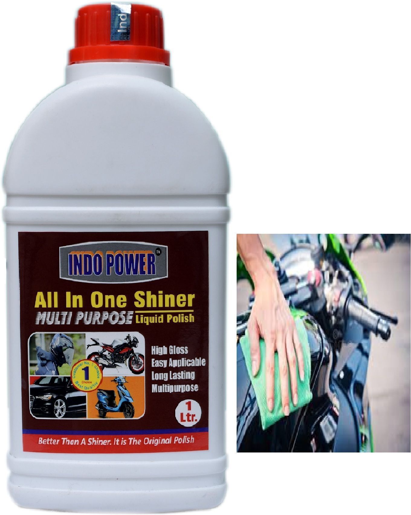 indopower BOo2164-ALL IN ONE SHINER 1000ml. Combo-picture-31