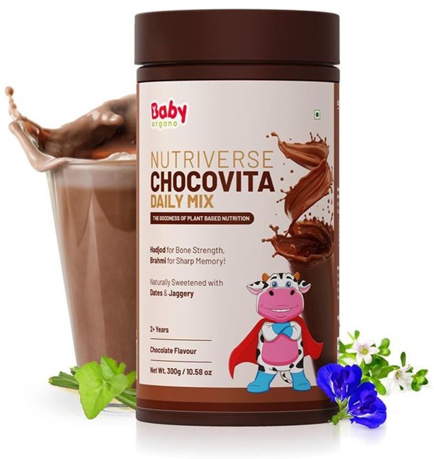 Chocovita Milk Mix | Made with Jaggery & Dates | Brahmi for DHA | 2+ Years-image-35