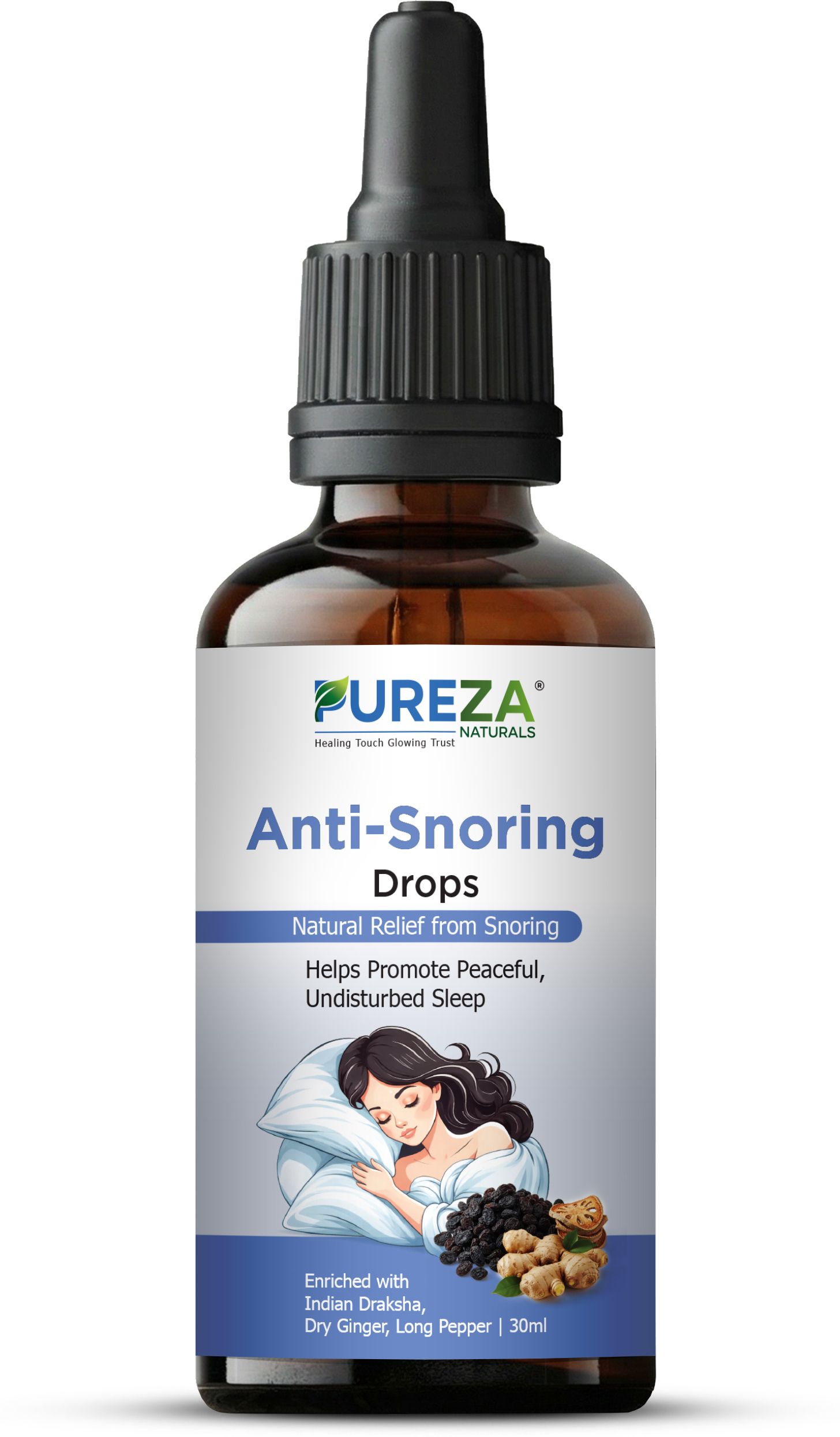 Anti-Snoring Drop Herbal Nighttime Sleep Support Liquid, Anti-snoring Device-image-39