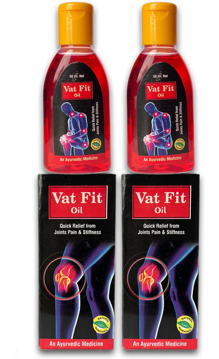 quickbits Arthritis Gathiya vat fit Oil (pack of 2)-picture-25