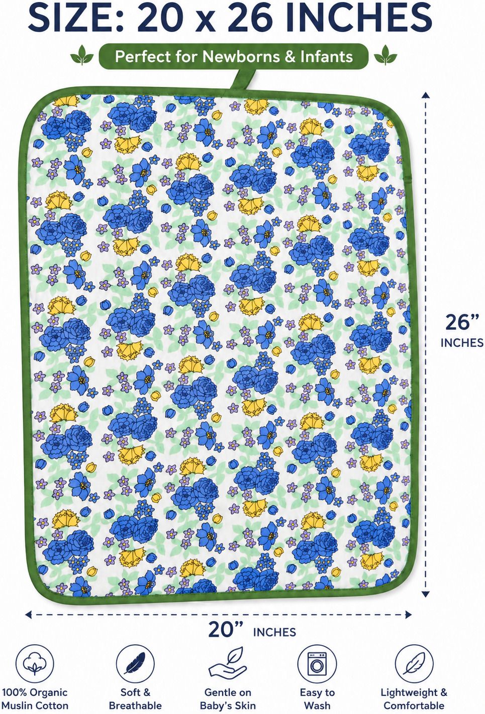 riyaawearz MUSLIN BABY BED FOLDABLE RW007274`-picture-15