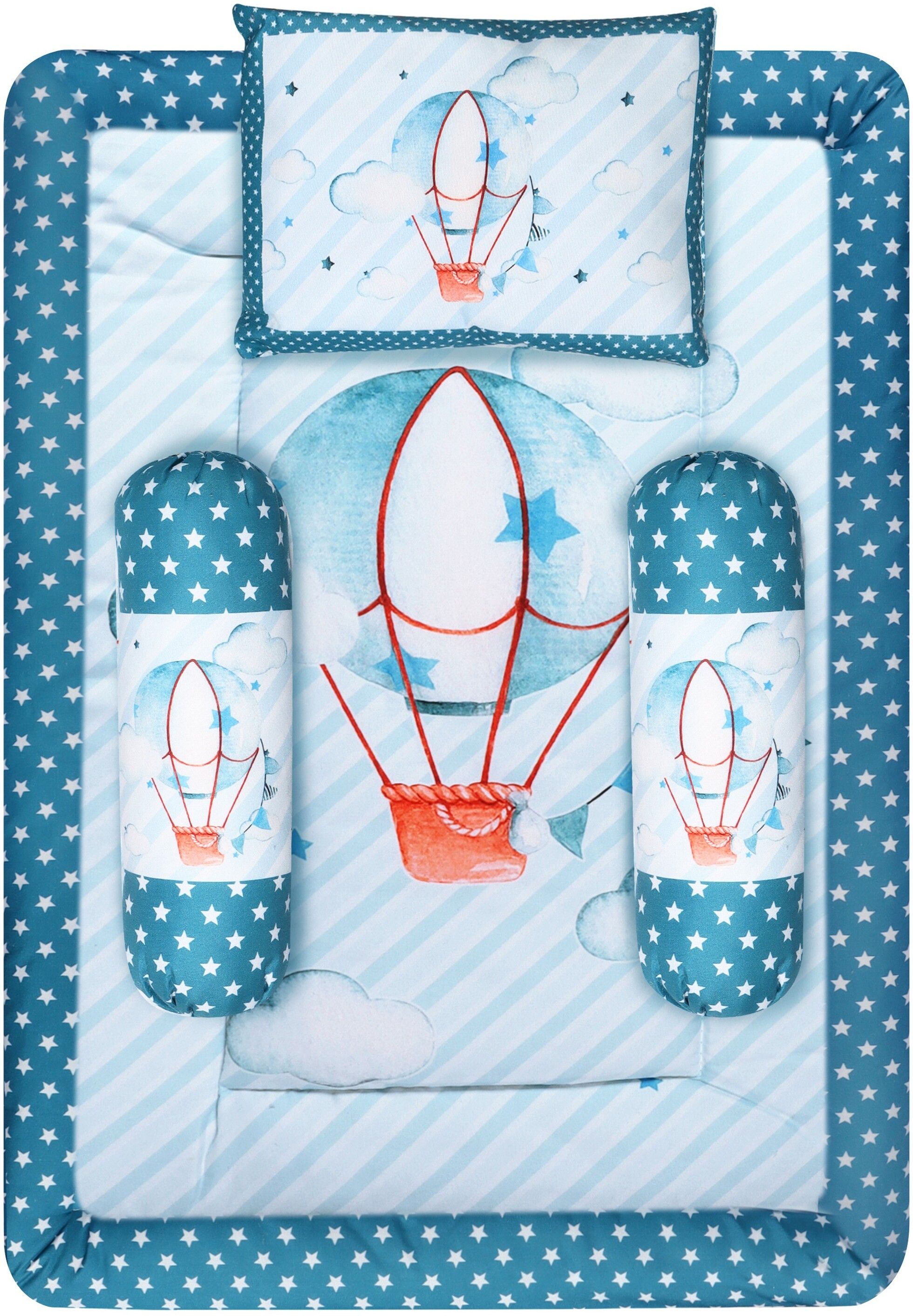 KNBB110 Baby bedding set Balloons-image-1