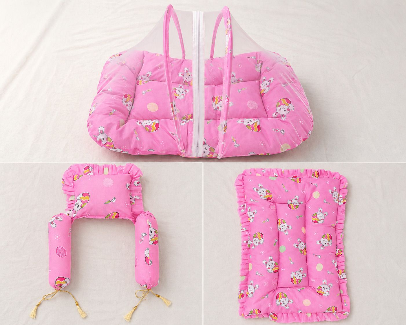 amaar praan Sweet Dreams Mosquito Net Bed Baby Bedding Set Mosquito Net Bed or Baby Bedding Set-picture-48