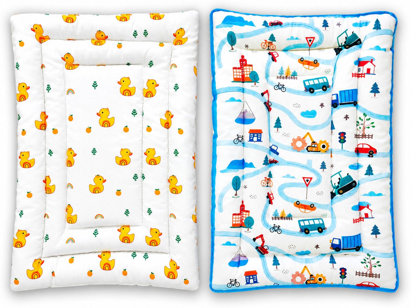 yatanto creation New Born Baby Godadi Pack of 2 Combo Cotton Soft Baby Sleeping Mattress dpa 011 Dack & Panda Desing-picture-28