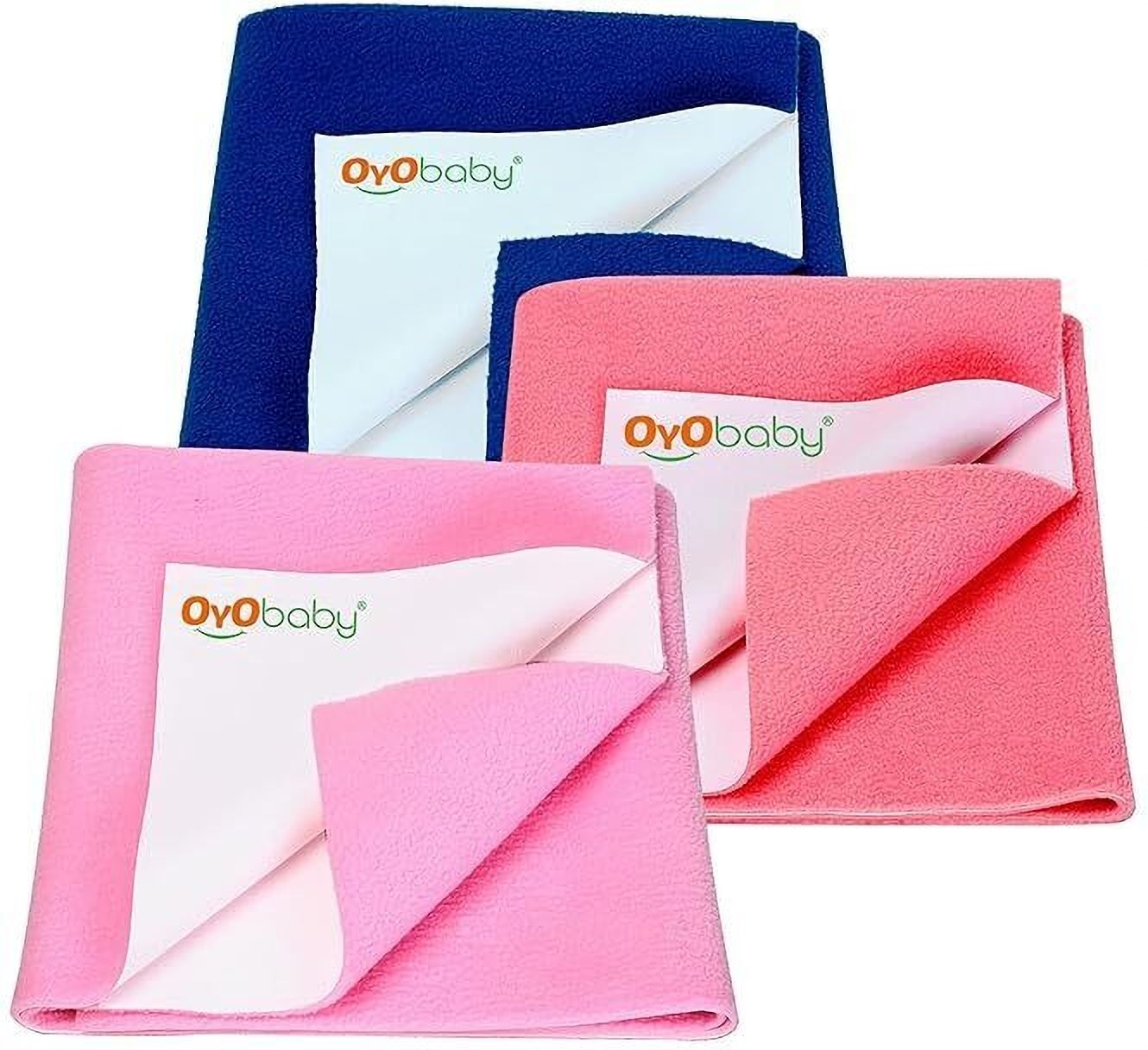 Waterproof Bed Sheet Premium Pack of 3 Small Size (70cm X 50cm) Rectangle Rectangle