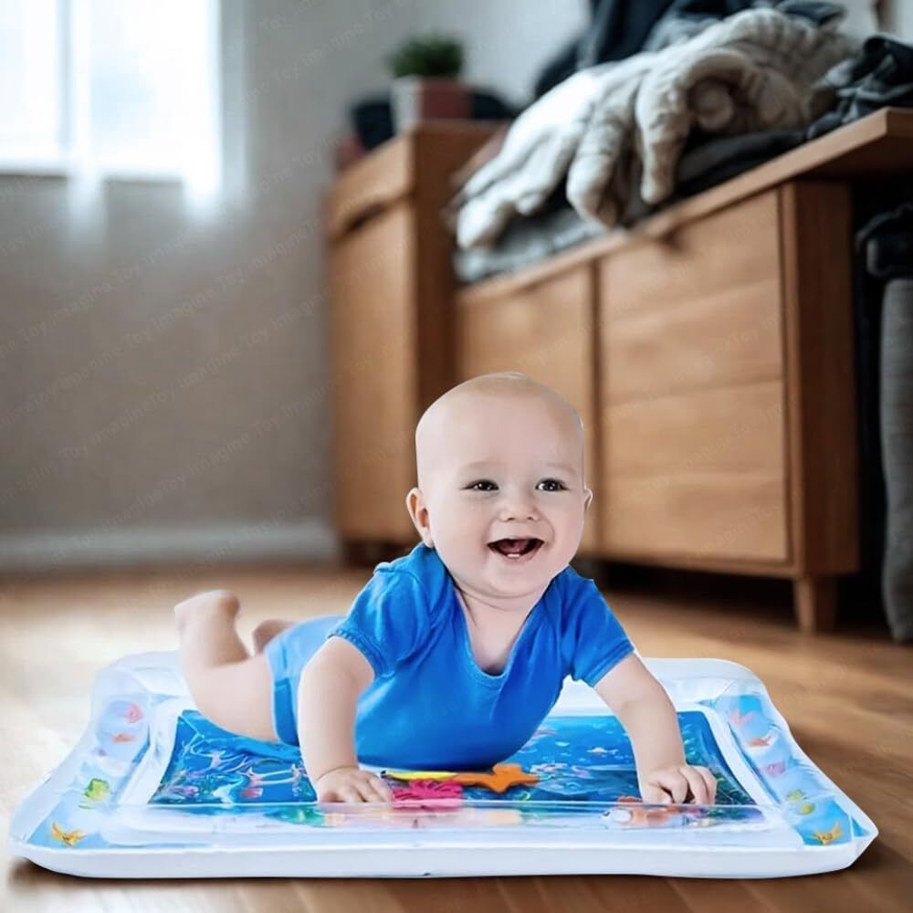cellx Baby Inflatable Tummy Time Water Play Mat for Infants and Toddlers Inflatable Baby Water Play Mat Flat Play Mat Design-picture-22