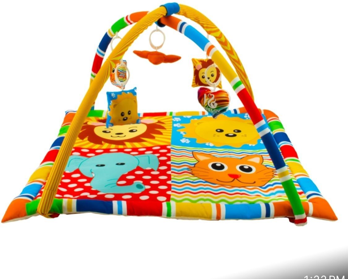 Huelov animal theme playgym Cloth Rectangle-image-40