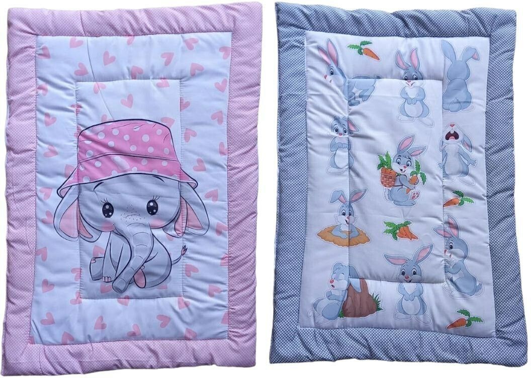 Newborn Baby Mattress with Colorful Print Design Godari Baby Bedding Set-image-11