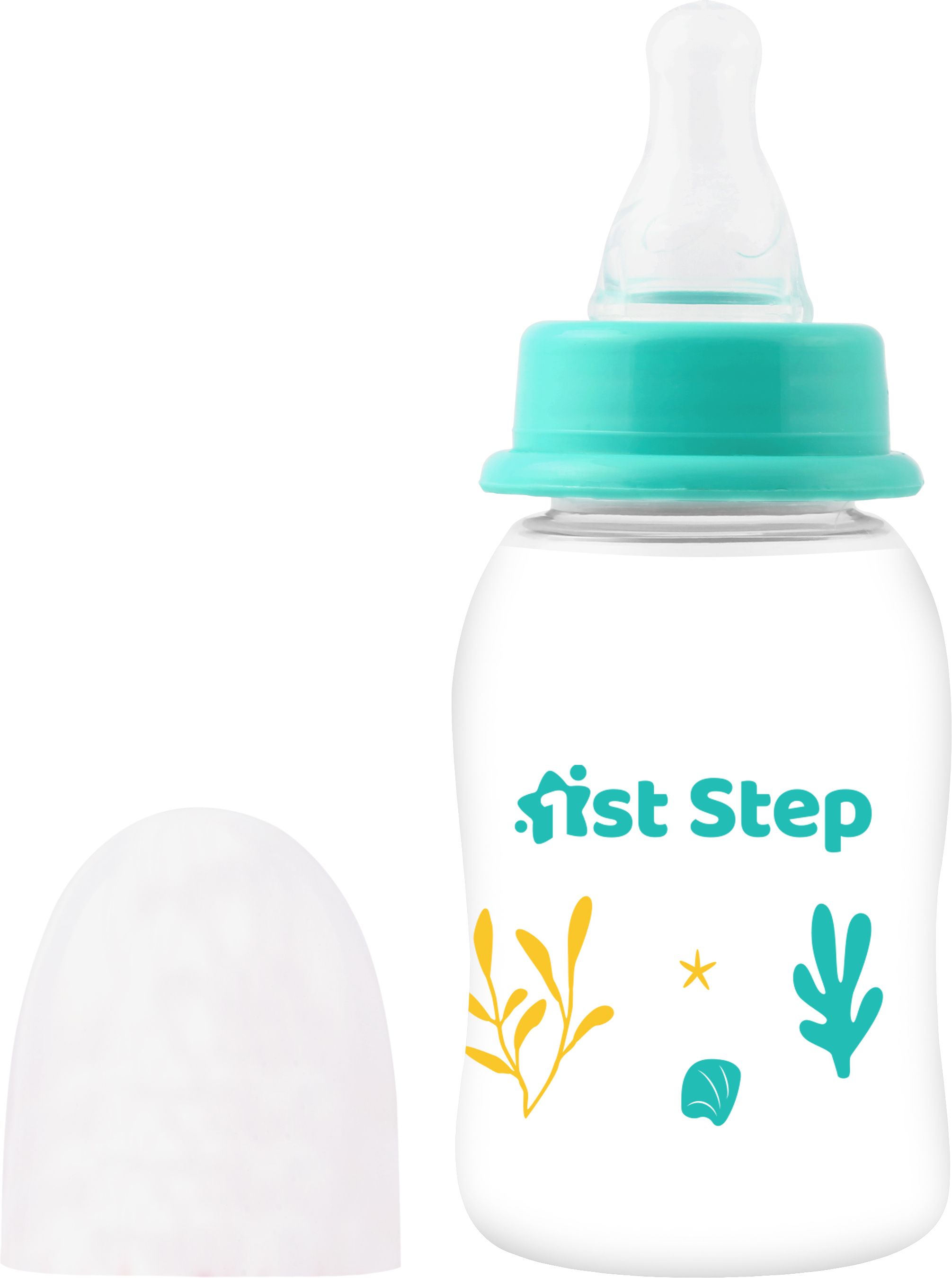 1st step BPA Free Baby Feeding Bottle with Anti-Colic Nipple for Infants - 125 ml-picture-16