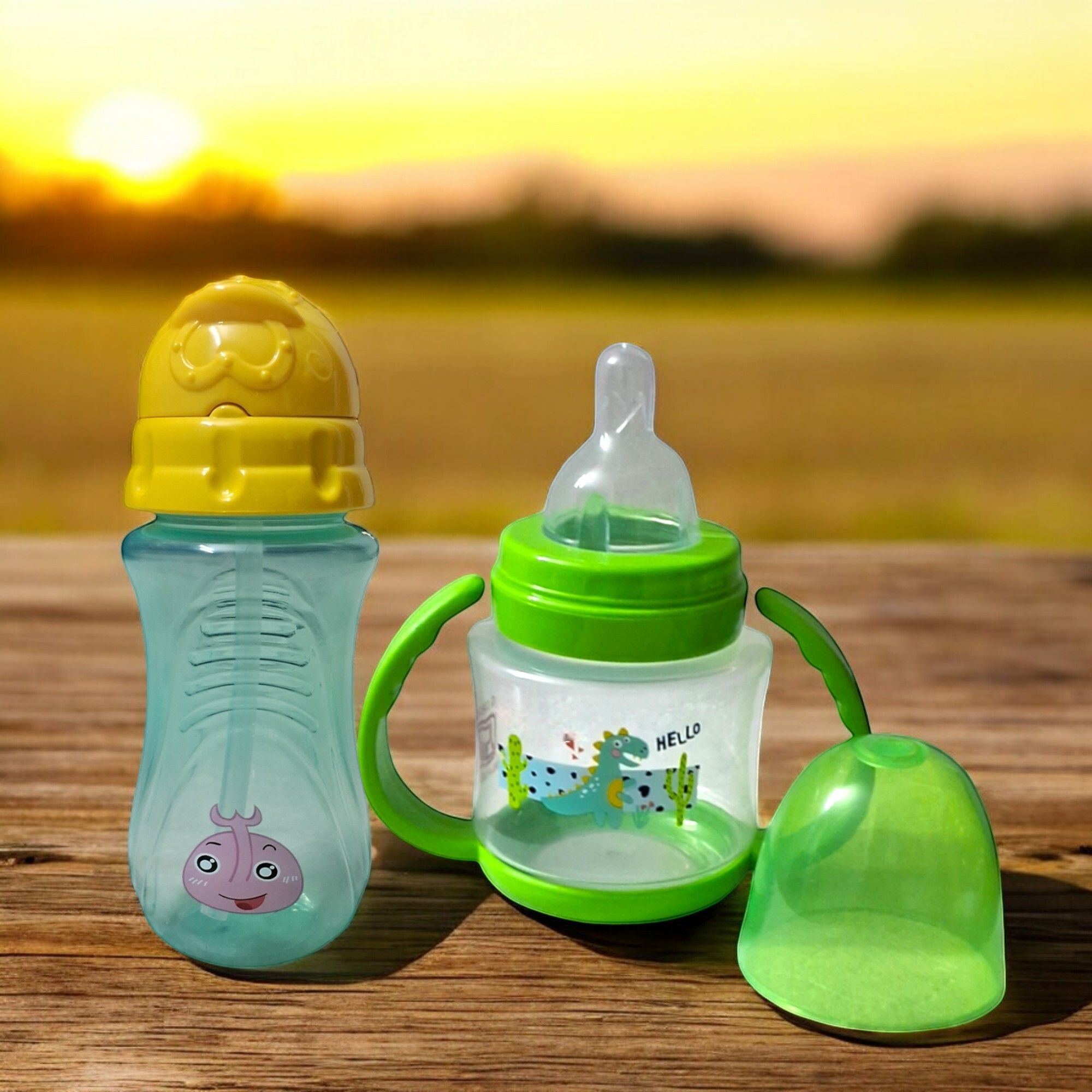 Combo Pack (250ml Sipper + 150ml Bottle) – Safe, Easy Drinking for Children - 250 ml-image-46