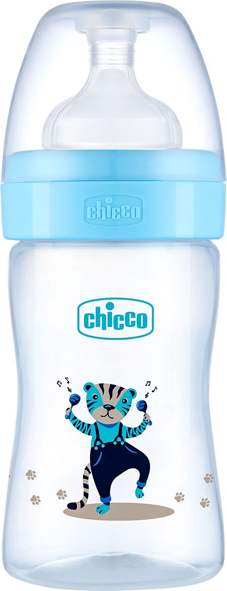 chicco WellBeing PP Feeding Bottle Jungle Music - 150 ml-picture-13