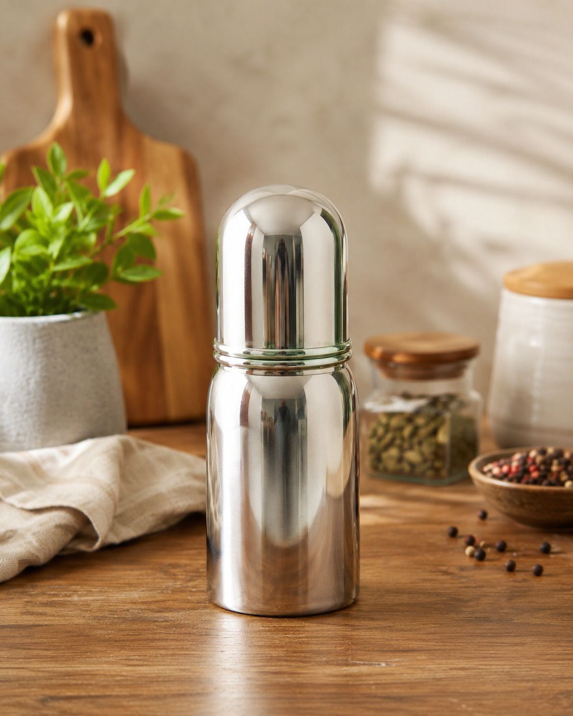 fusion fly Baby feeding bottle stainless steel BPF free 304 Grade - 150 ml-picture-6