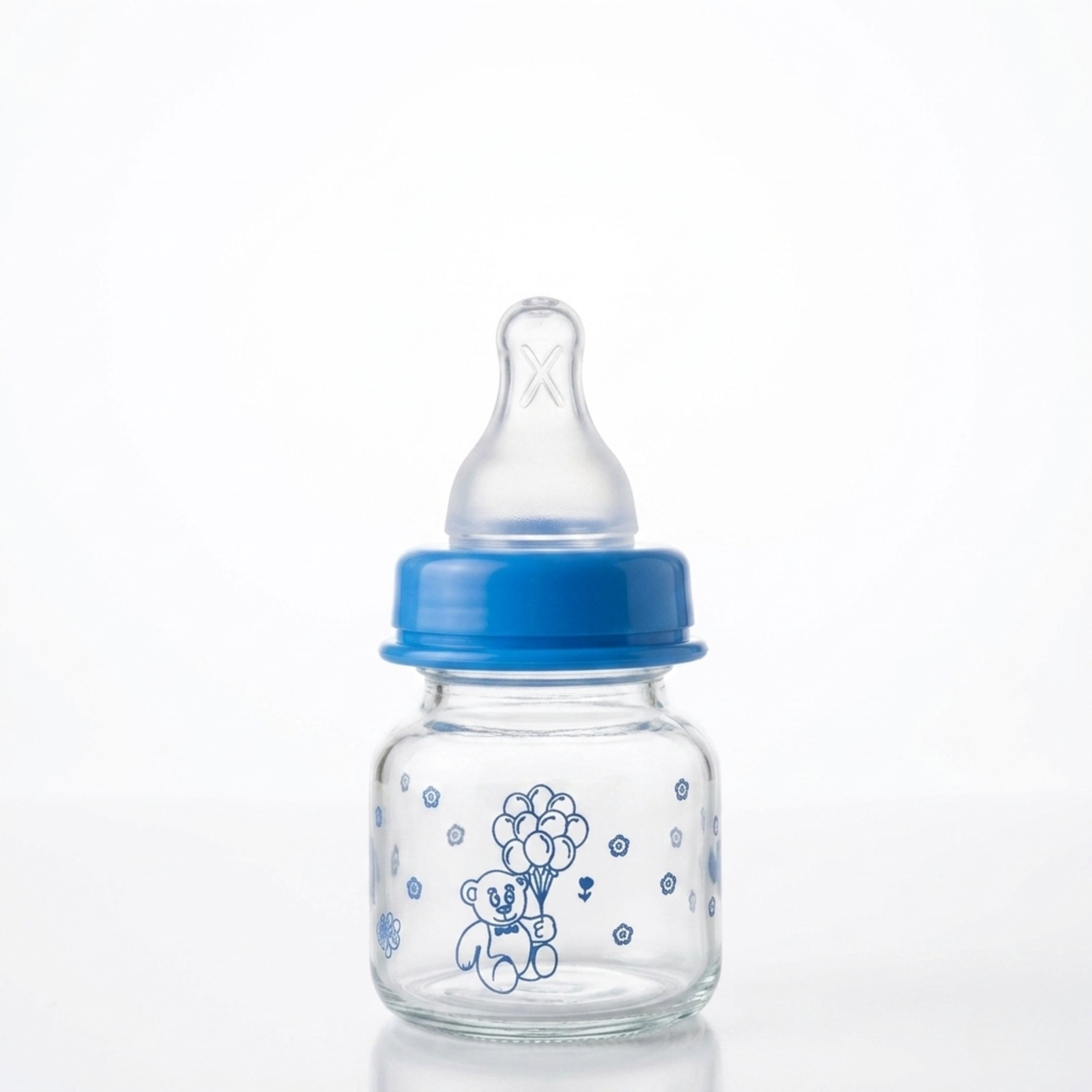 kells Baby Feeding Bottle with Soft Silicone Nipple - Cute Teddy Bear Design - 60 ml-picture-28