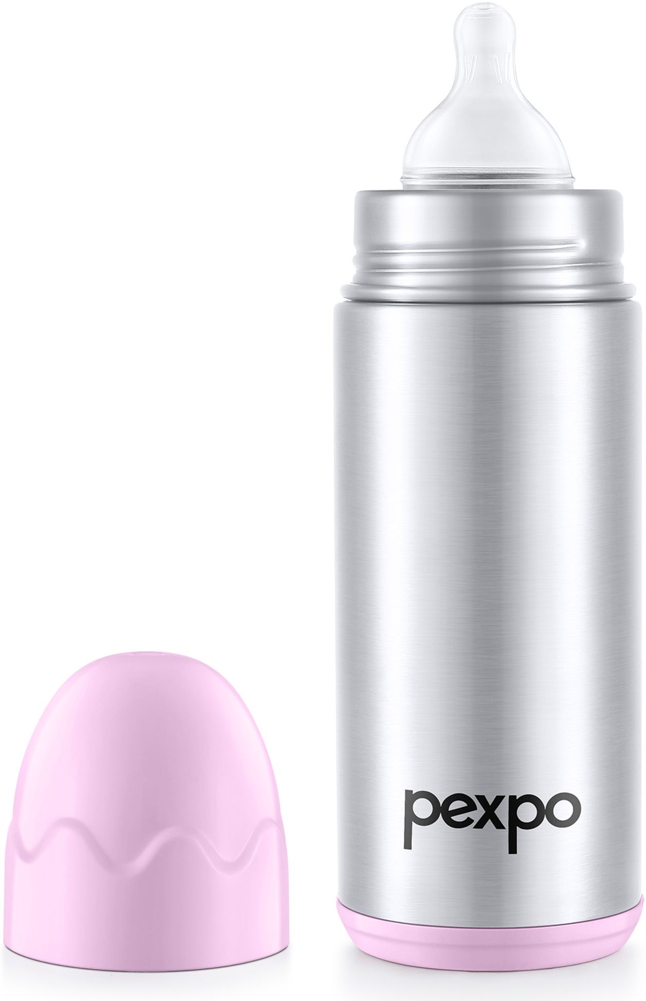 Thermo Joy Hot & Cold Stainless Steel Baby Feeding Bottle Leak Proof - 300 ml-image-44