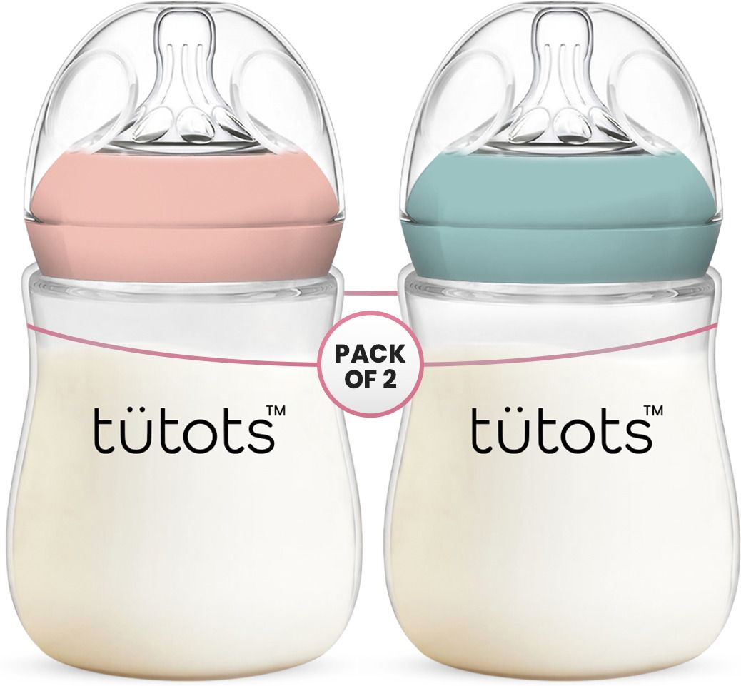 Comfort Anti-Colic Wide Neck BPA Free Baby Bottle with Spiral Nipple Pack - 250 ml-image-32