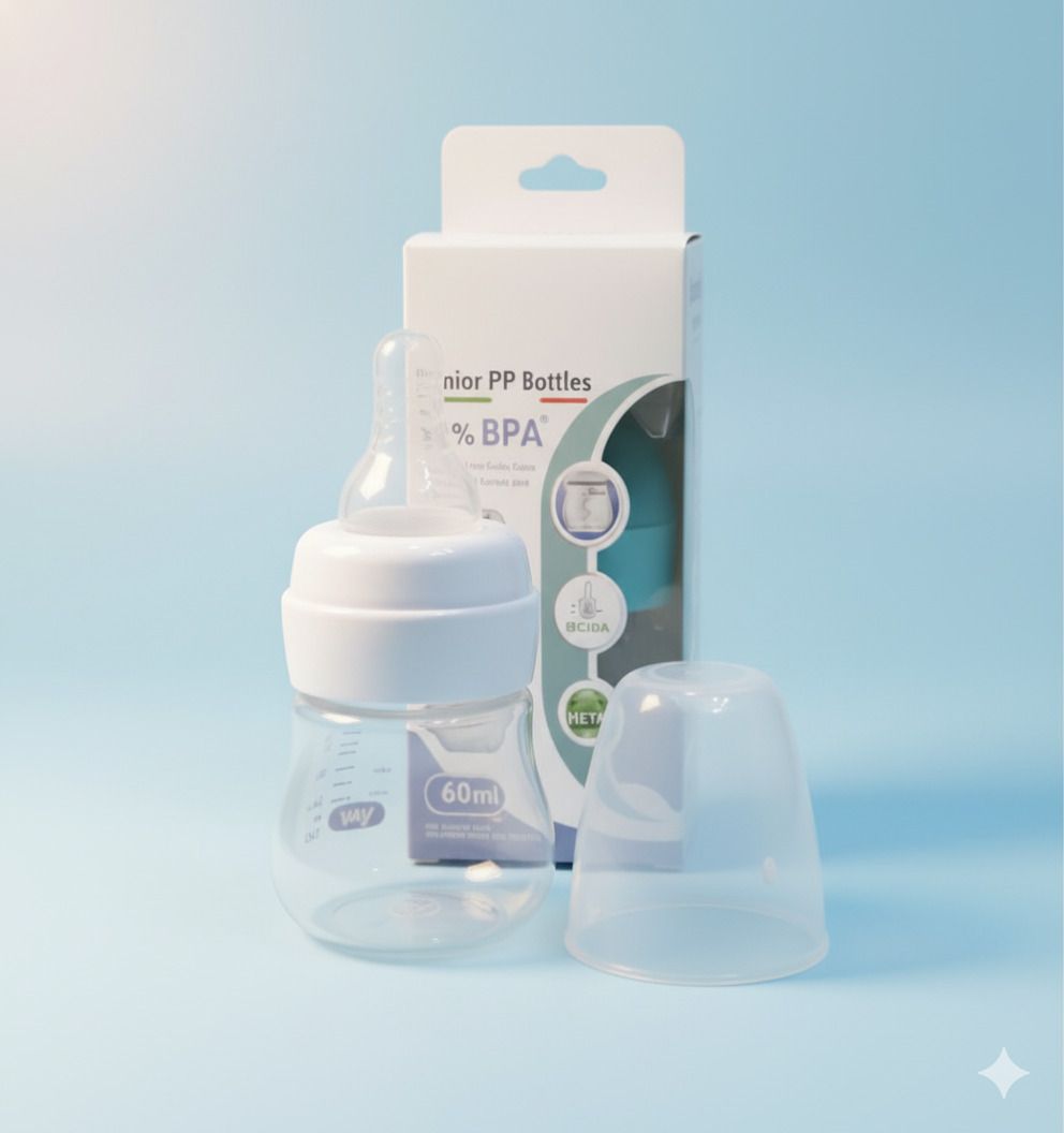 Baby Feeding Bottle (60ml) - BPA-Free. - 60 ml-image-29