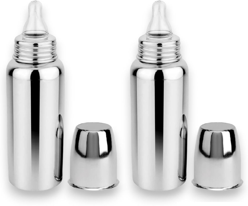 rb point Steel Baby Feeding Bottle for Kids Milk and Baby Drinks - 240 ml-picture-11