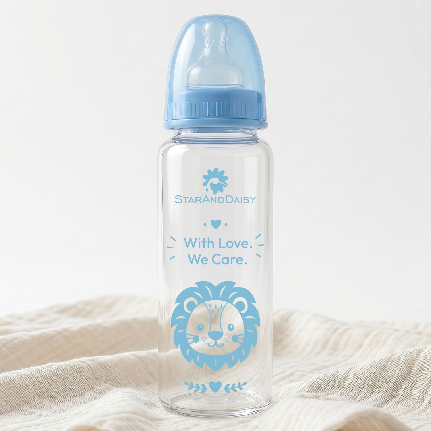 staranddaisy Borosilicate Glass Feeding Bottle - 250 ml-picture-42