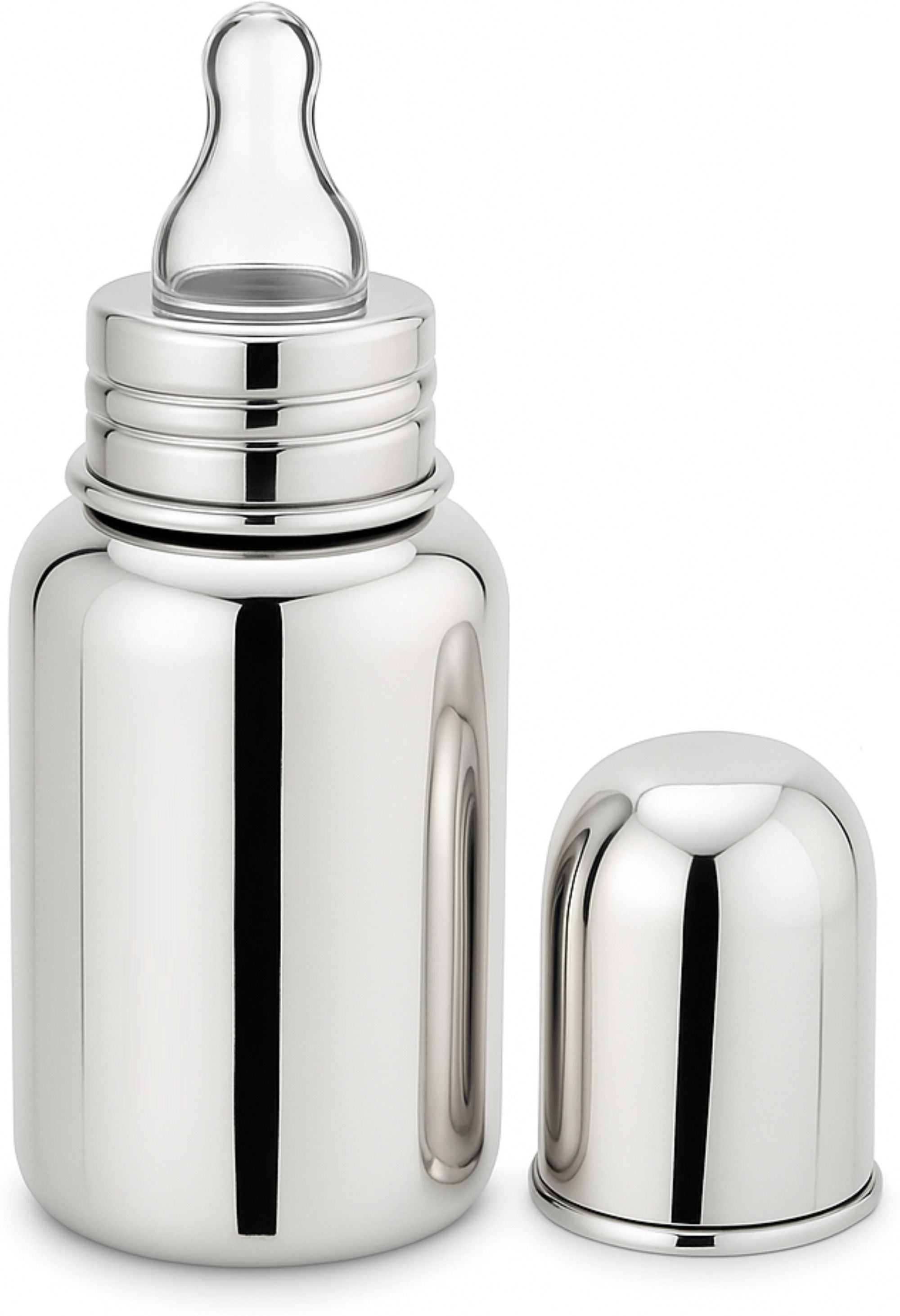 Premium Newborn Baby Gift Set Feeding Bottle with 2 Cleaning Brushes 2 Nipple - 150 ml-image-9