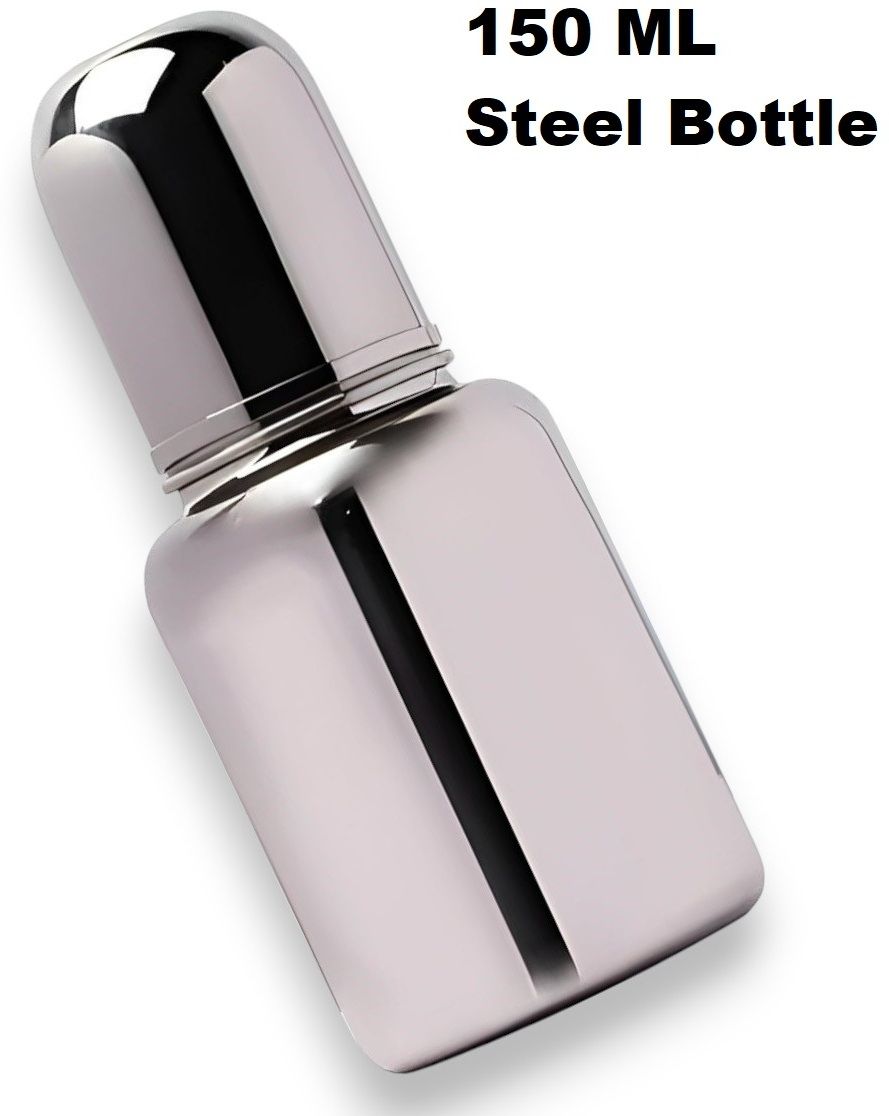 rb point Stainless Steel Infant Baby Feeding Bottle - 150 ml-picture-34