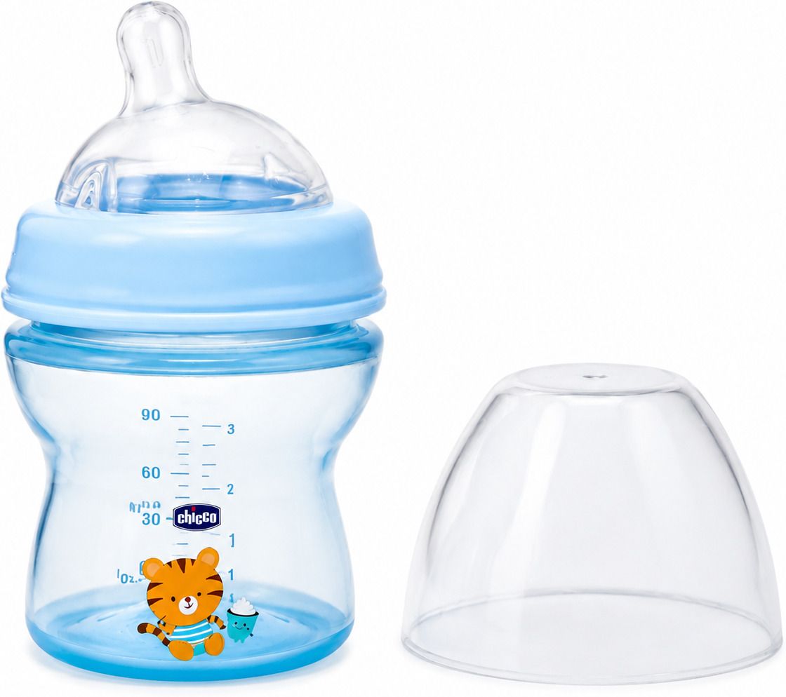 Baby Feeding Bottle BPA Free Anti Colic Natural Milk Bottle for New Born - 150 ml-image-47
