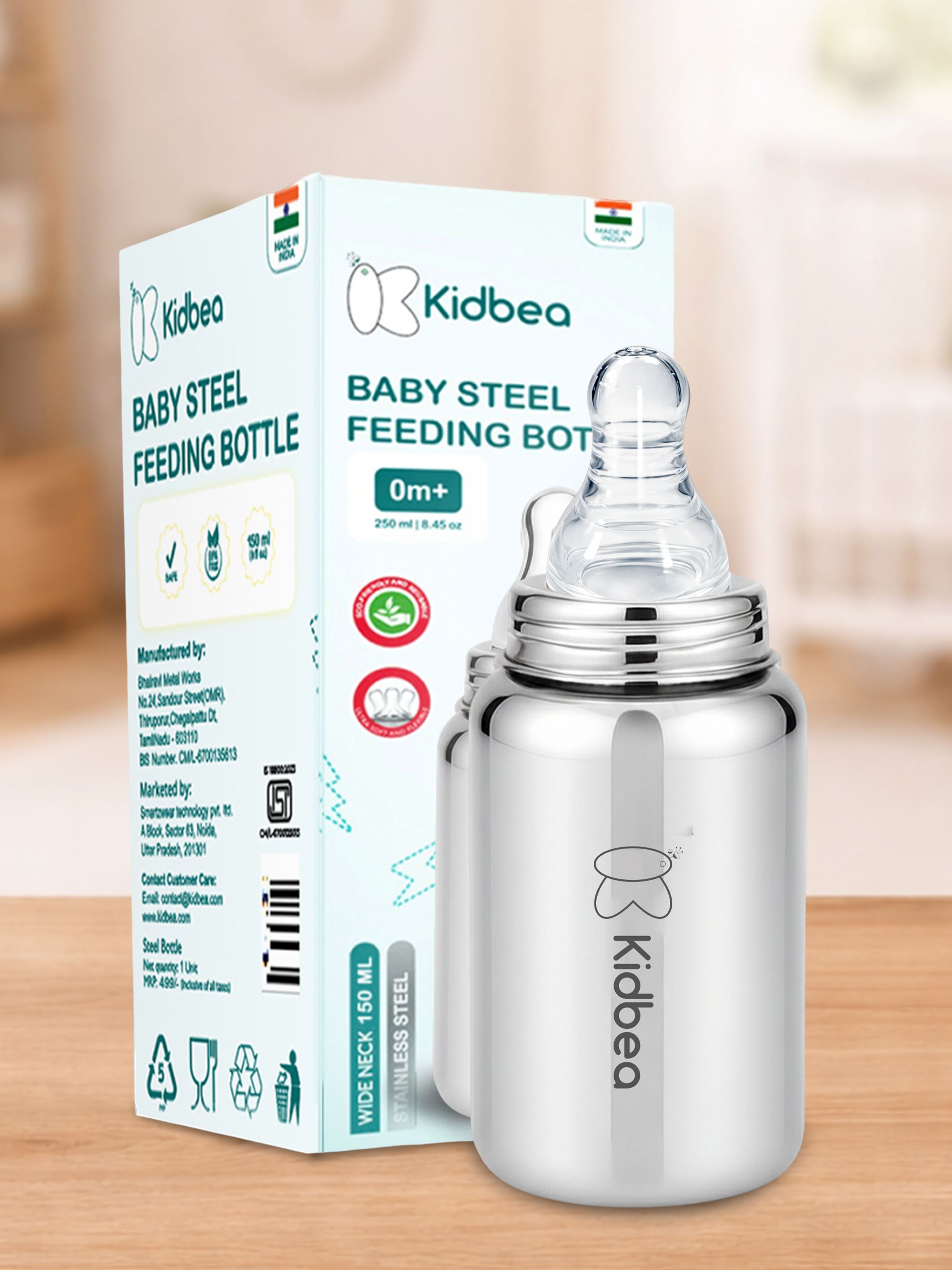 Infant Bottle BPA Free Anti-Colic - 150 ml-image-42