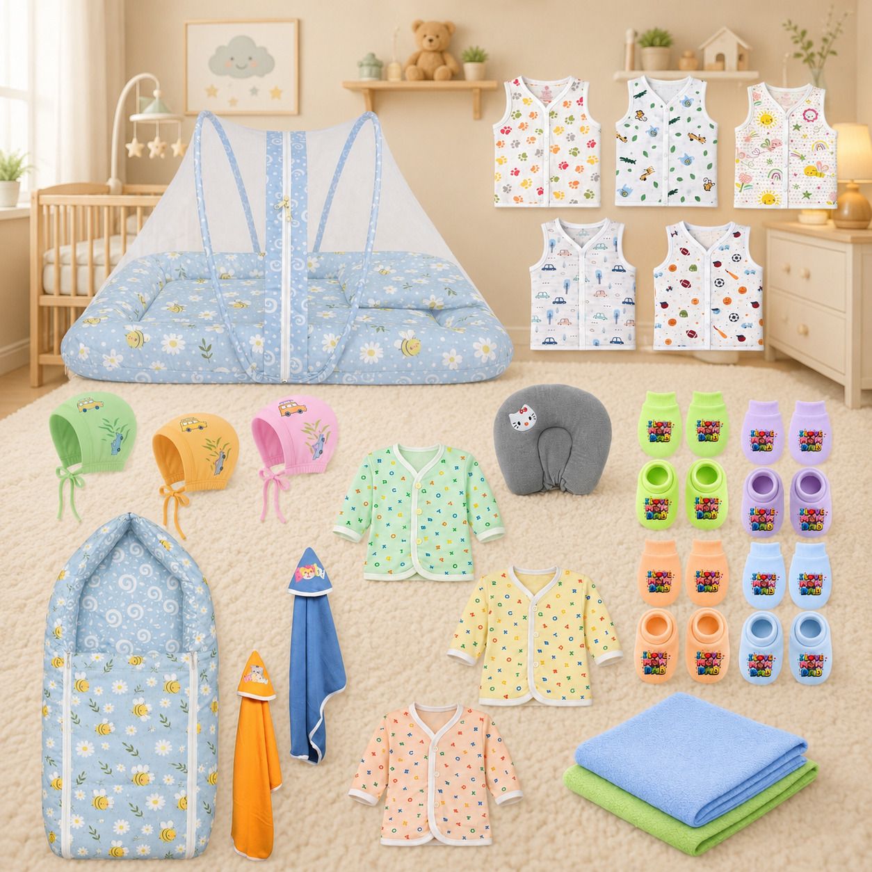 kwitchy New Born Baby Daily Essential Needs Combo Pack-picture-4