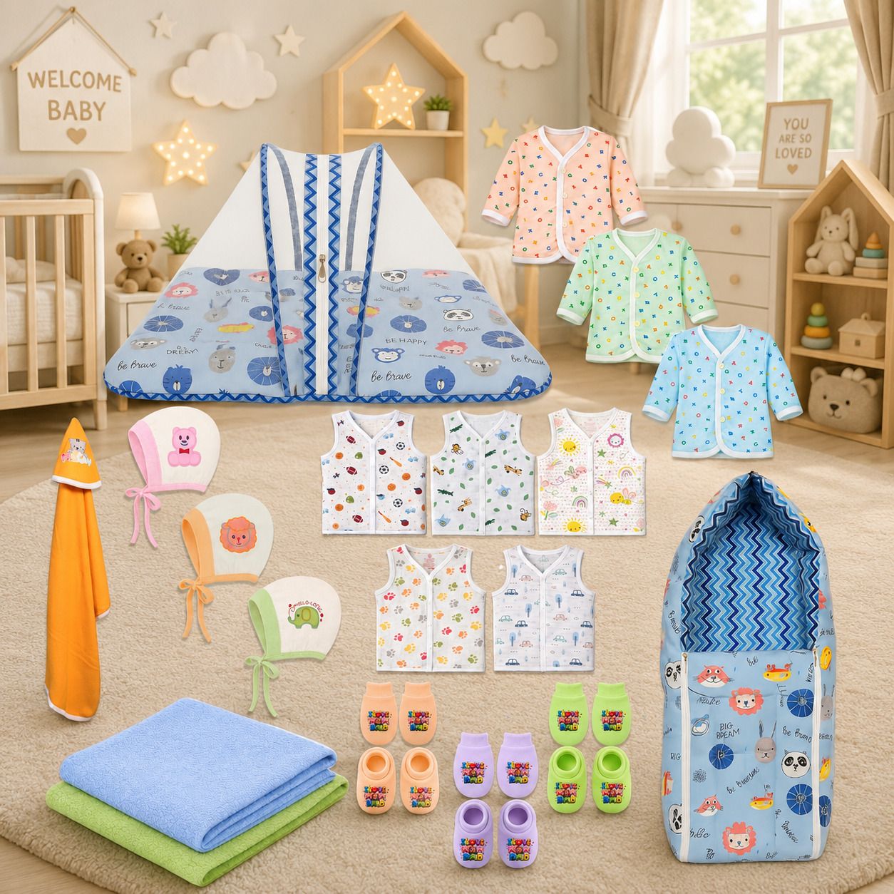 kwitchy New Born Baby Daily Essential Complete Combo Pack-picture-11