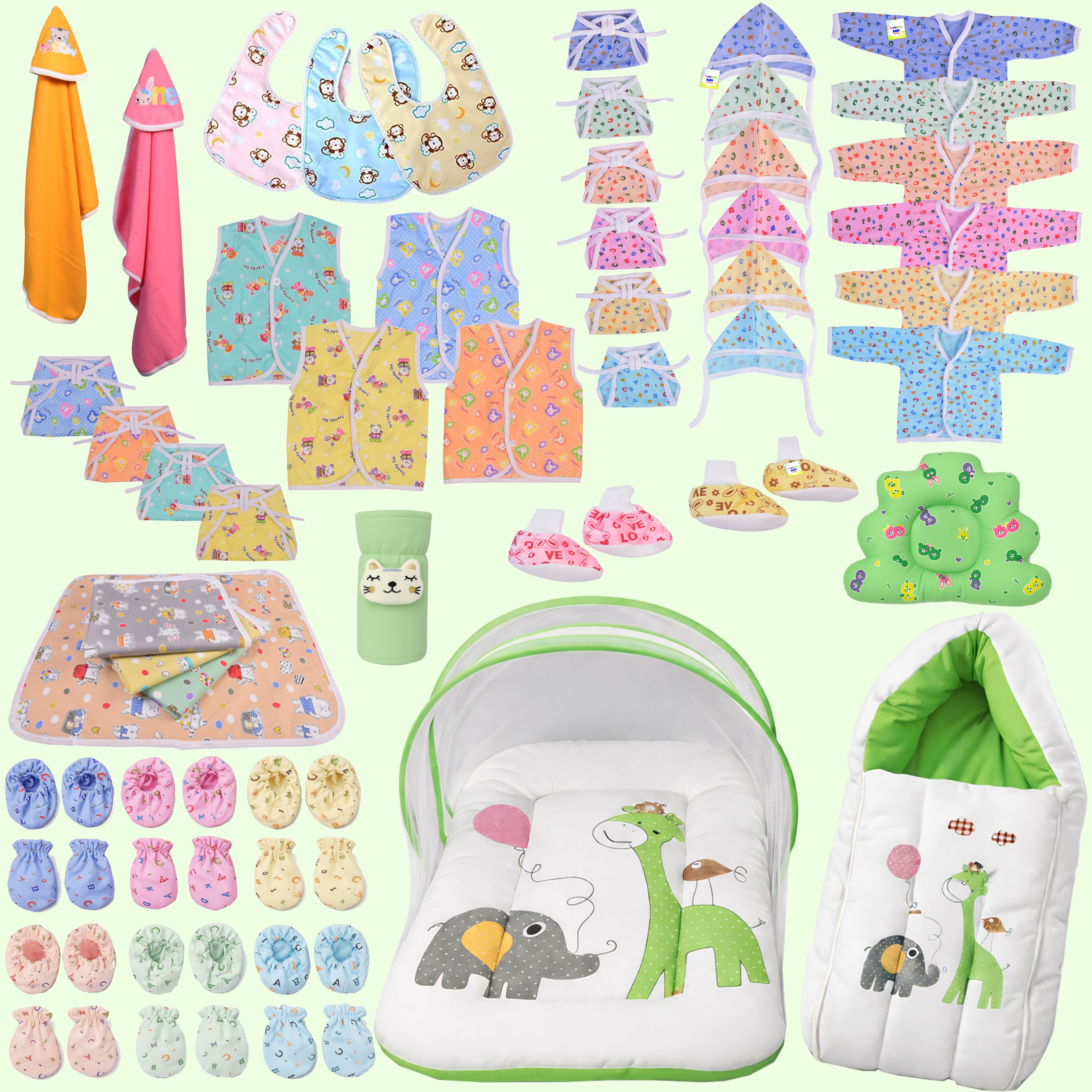 babytoons New Born Baby Daily Essential Gift Combo Set-picture-4