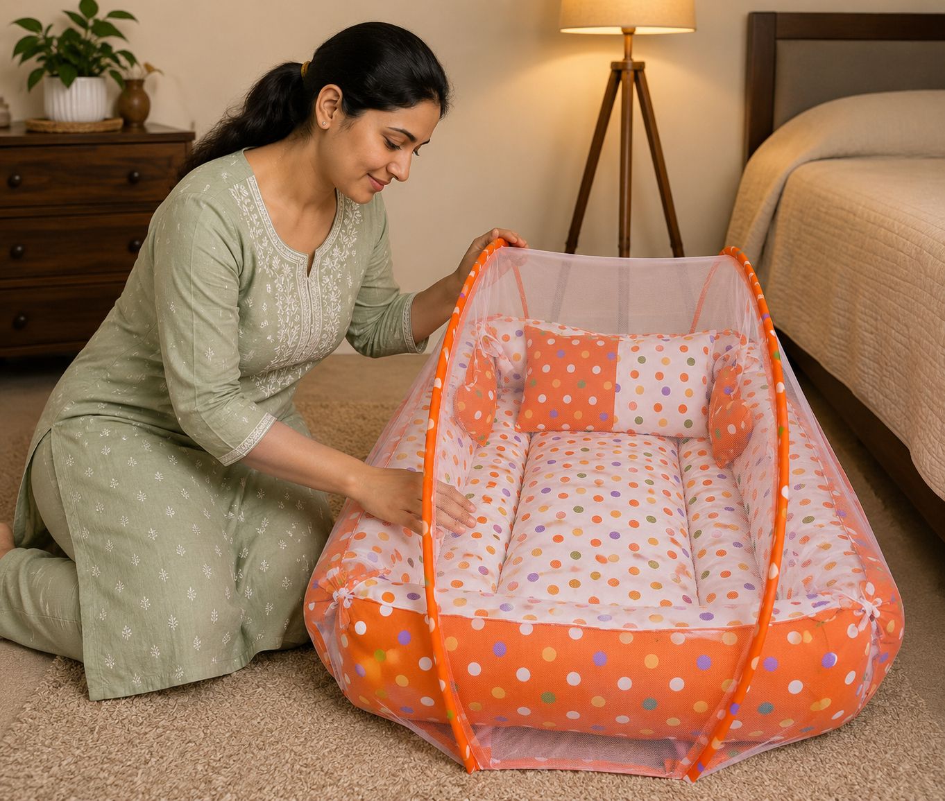 funtus Cotton Baby Bed Sized Bedding Set-picture-10