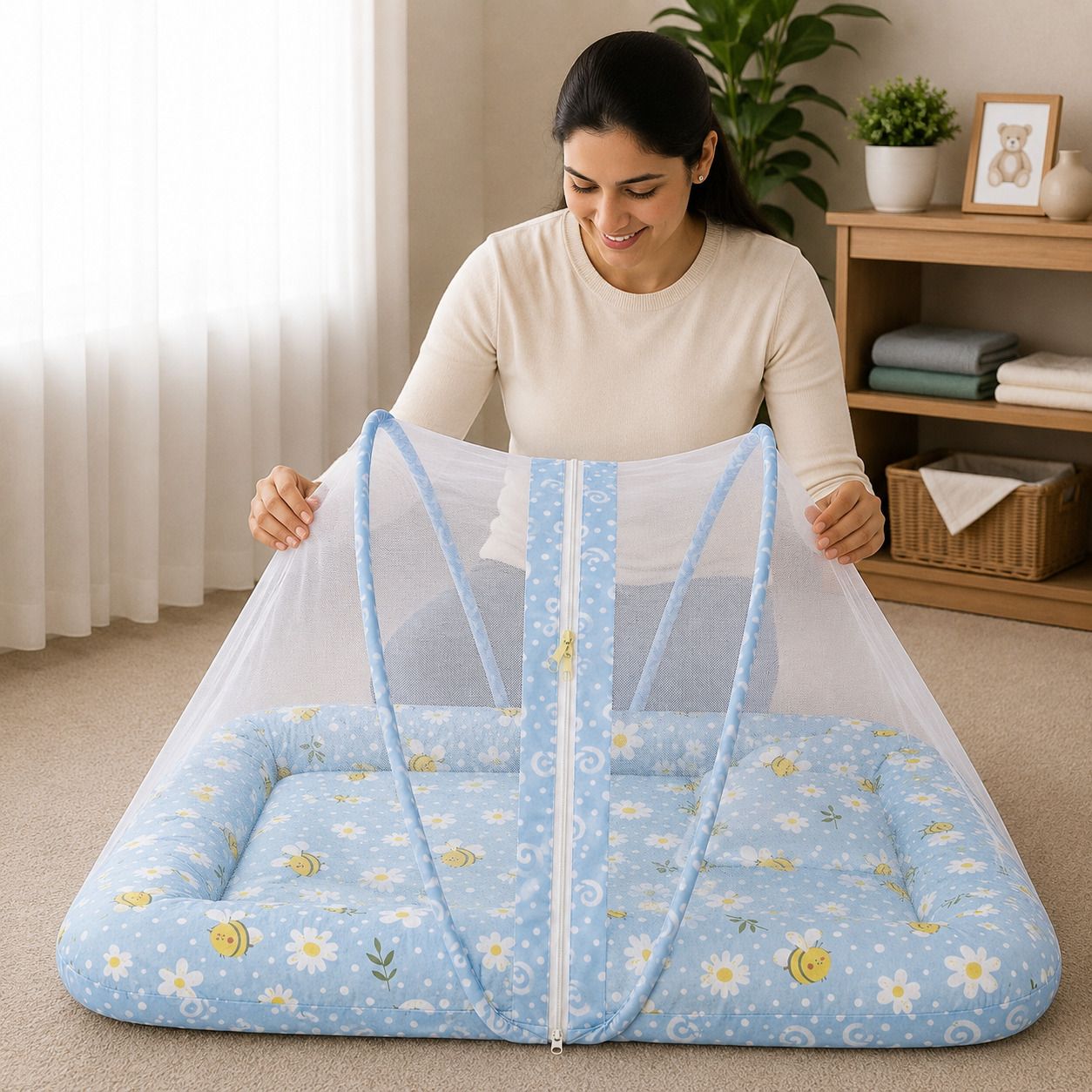 funtus Cotton Baby Bed Sized Bedding Set-picture-11