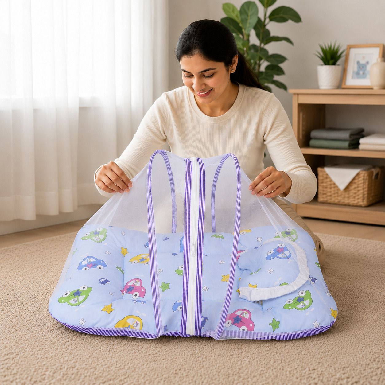 kwitchy Cotton Baby Bed Sized Bedding Set-picture-17