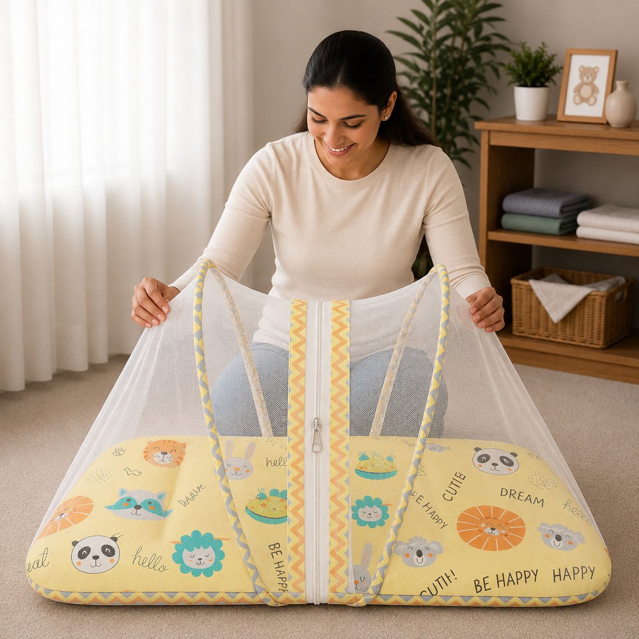 kwitchy Cotton Baby Bed Sized Bedding Set-picture-42