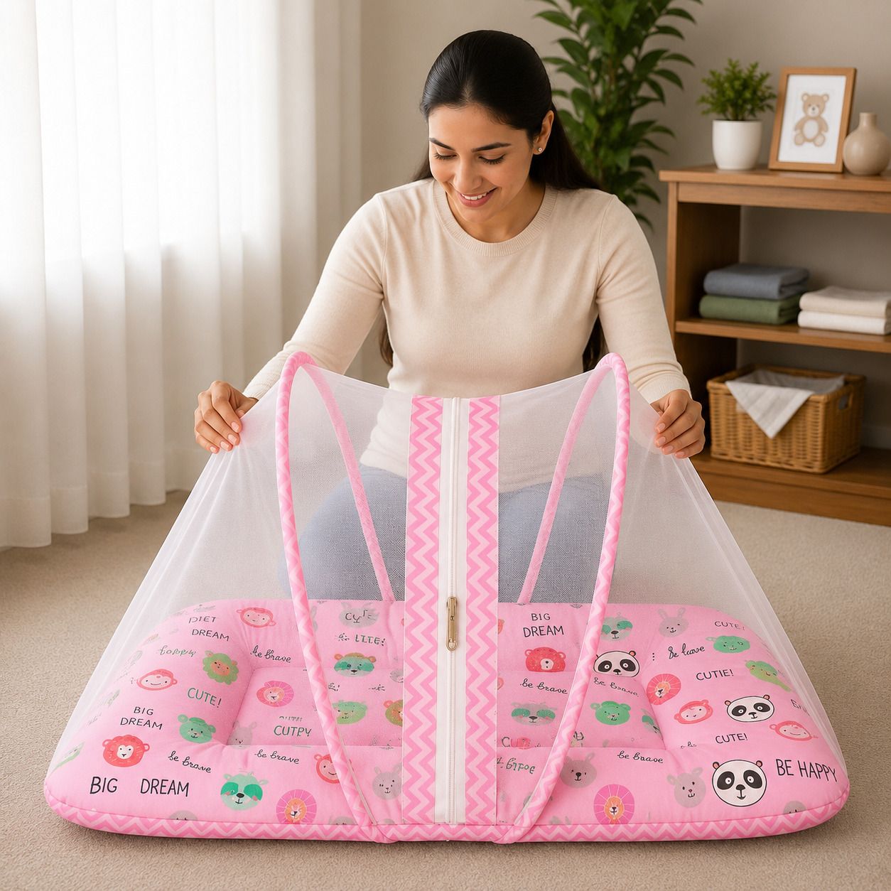 kwitchy Cotton Baby Bed Sized Bedding Set-picture-33