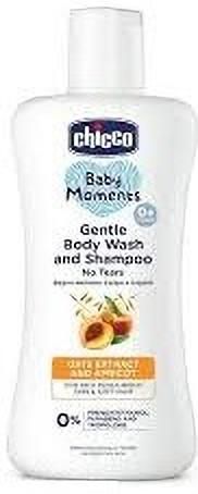 Baby Moments Gentle Body Wash and Shampoo for Tear-Free Bath time (200ml)