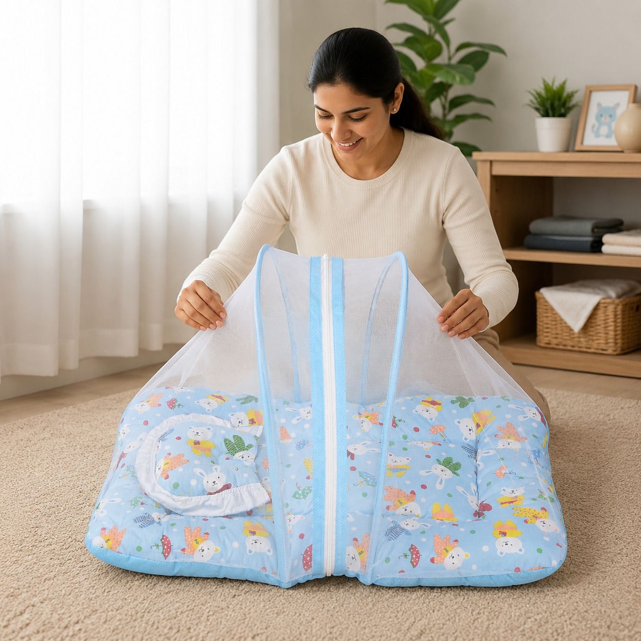 kwitchy Cotton Baby Bed Sized Bedding Set-picture-39