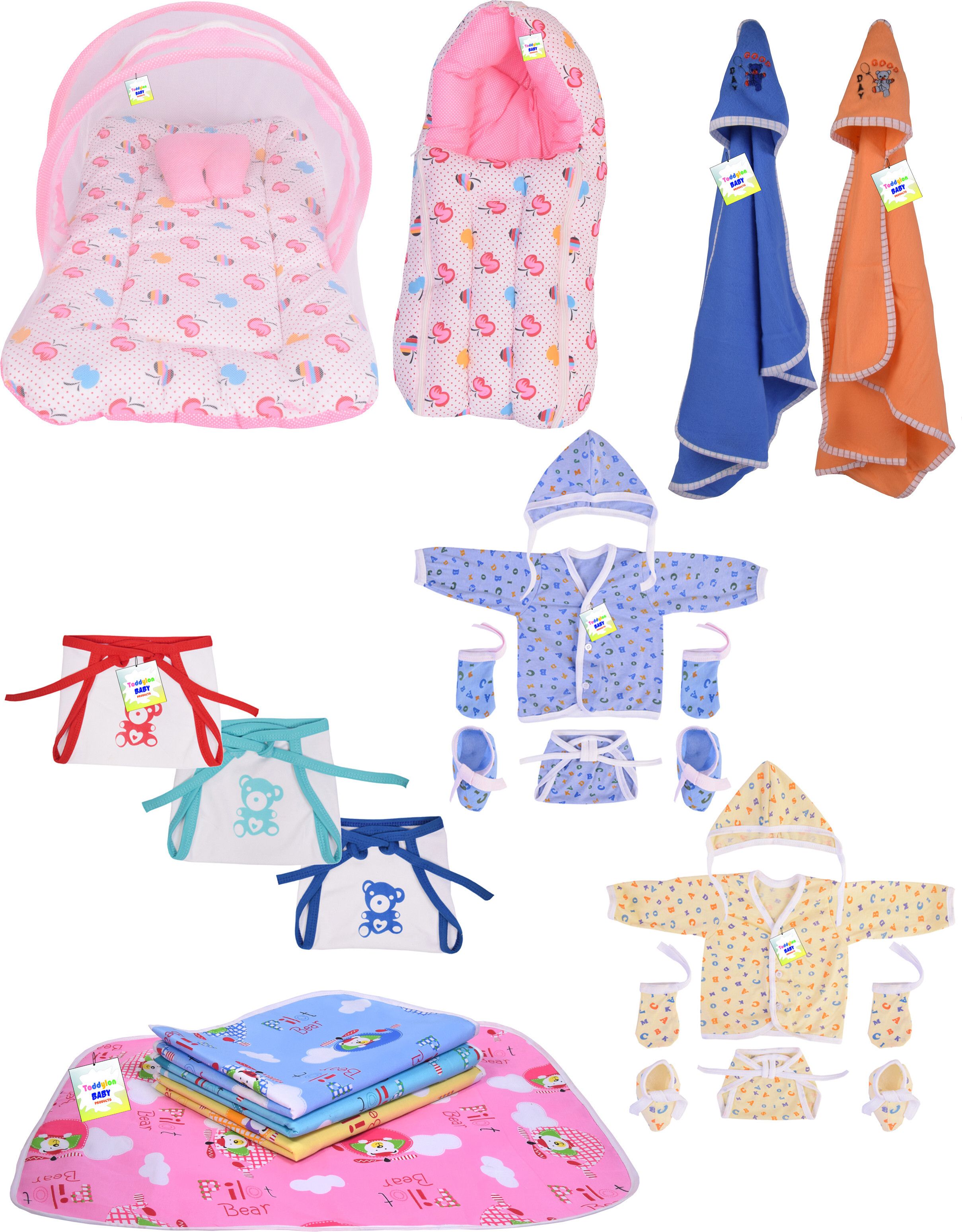 Baby Care Essential Baby Gift Set Combo-image-45