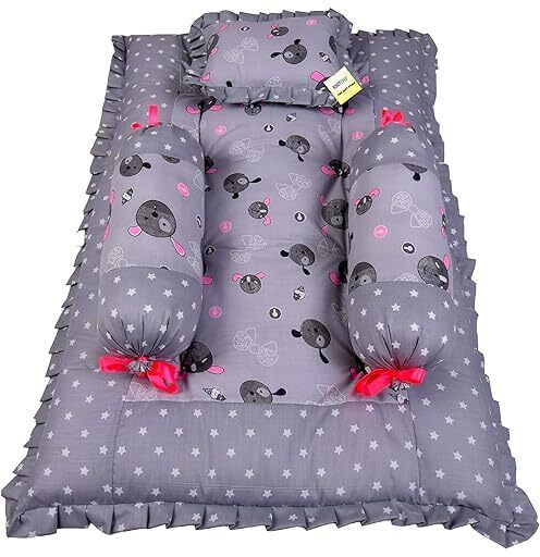 New Born Baby Care Essential Bedding Set Combo standard Crib-image-47