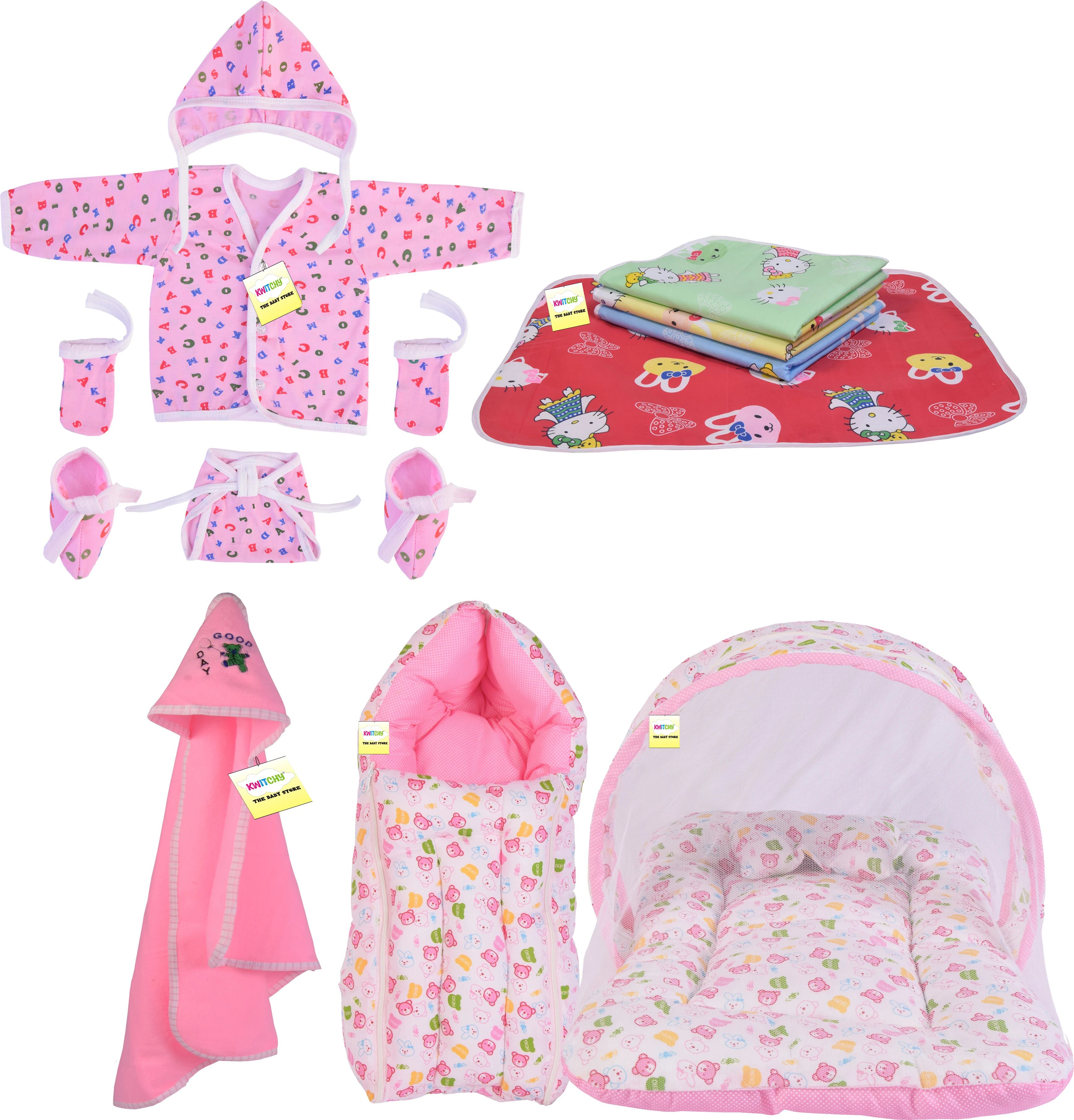 toddylon Baby Products All New Born Daily Needs Items Combo (Multicolor, 0-6 Months)-picture-9