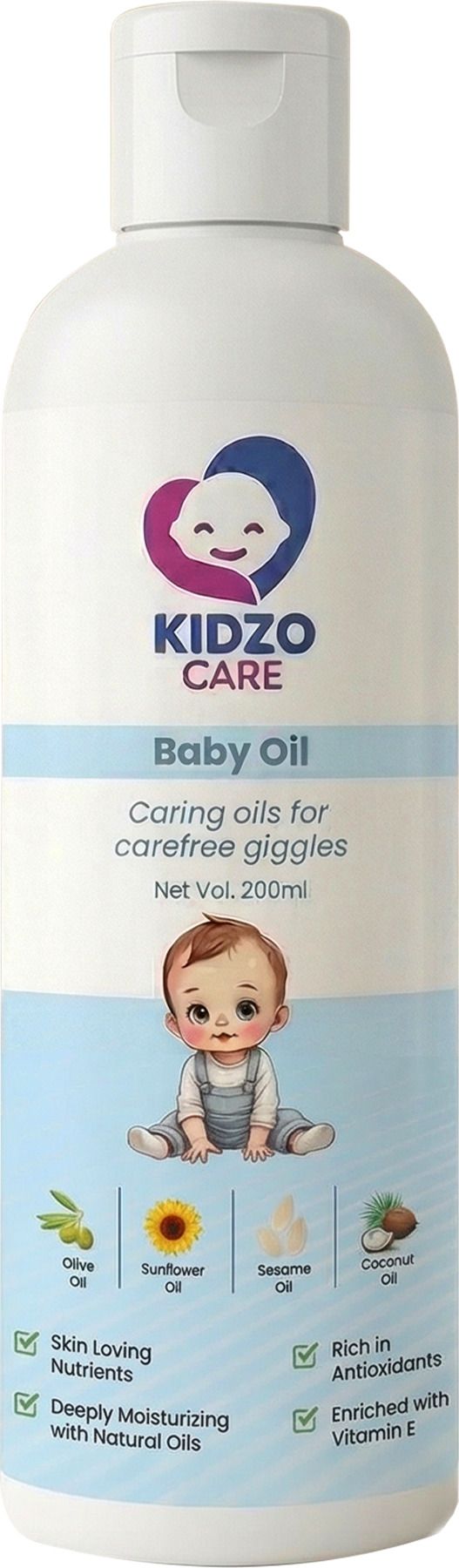 CARE Baby Massage Oil with Natural Oils and Coconut | Enriched with Vitamin E-image-5