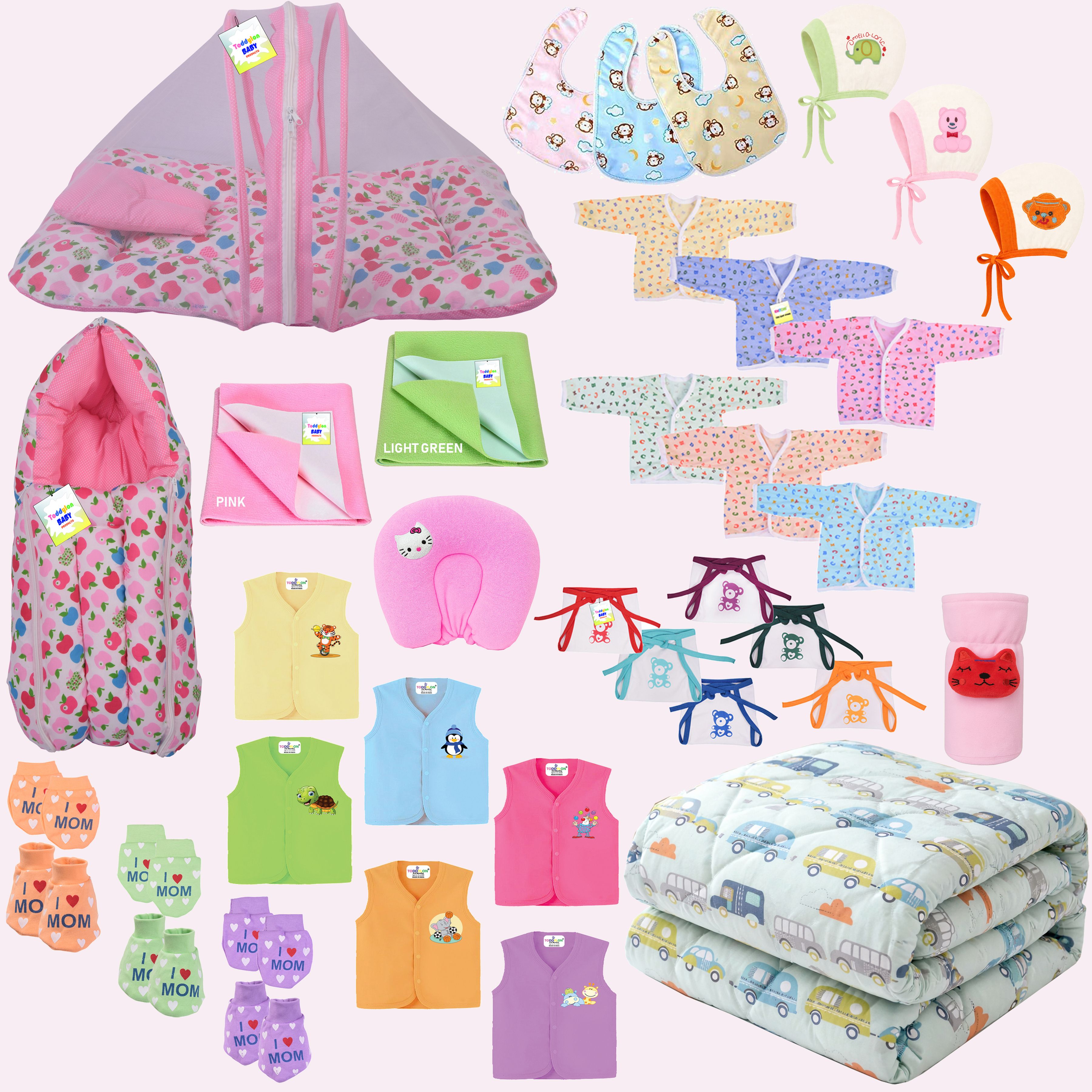 toddylon New Born Baby Boys & Baby Girls Daily Essential Gift Combo Pack-picture-20