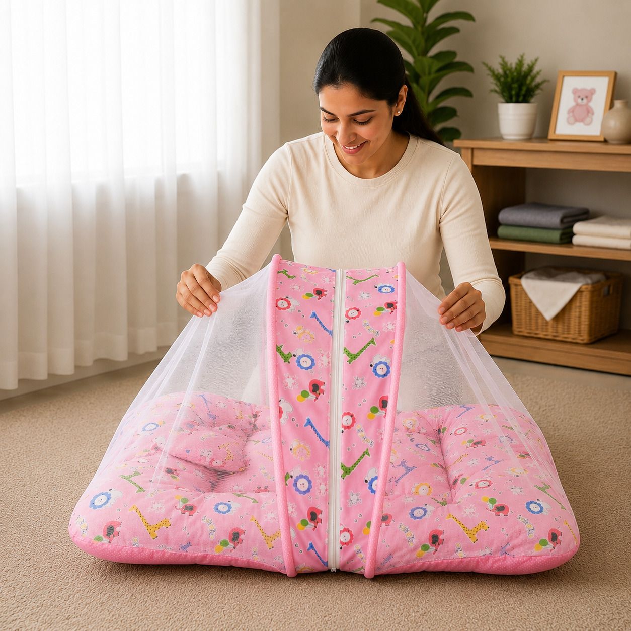 kwitchy Cotton Baby Bed Sized Bedding Set-picture-45