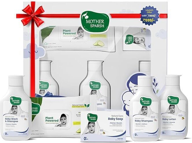 Natural Care Gift Set for Babies (Pack of 5)