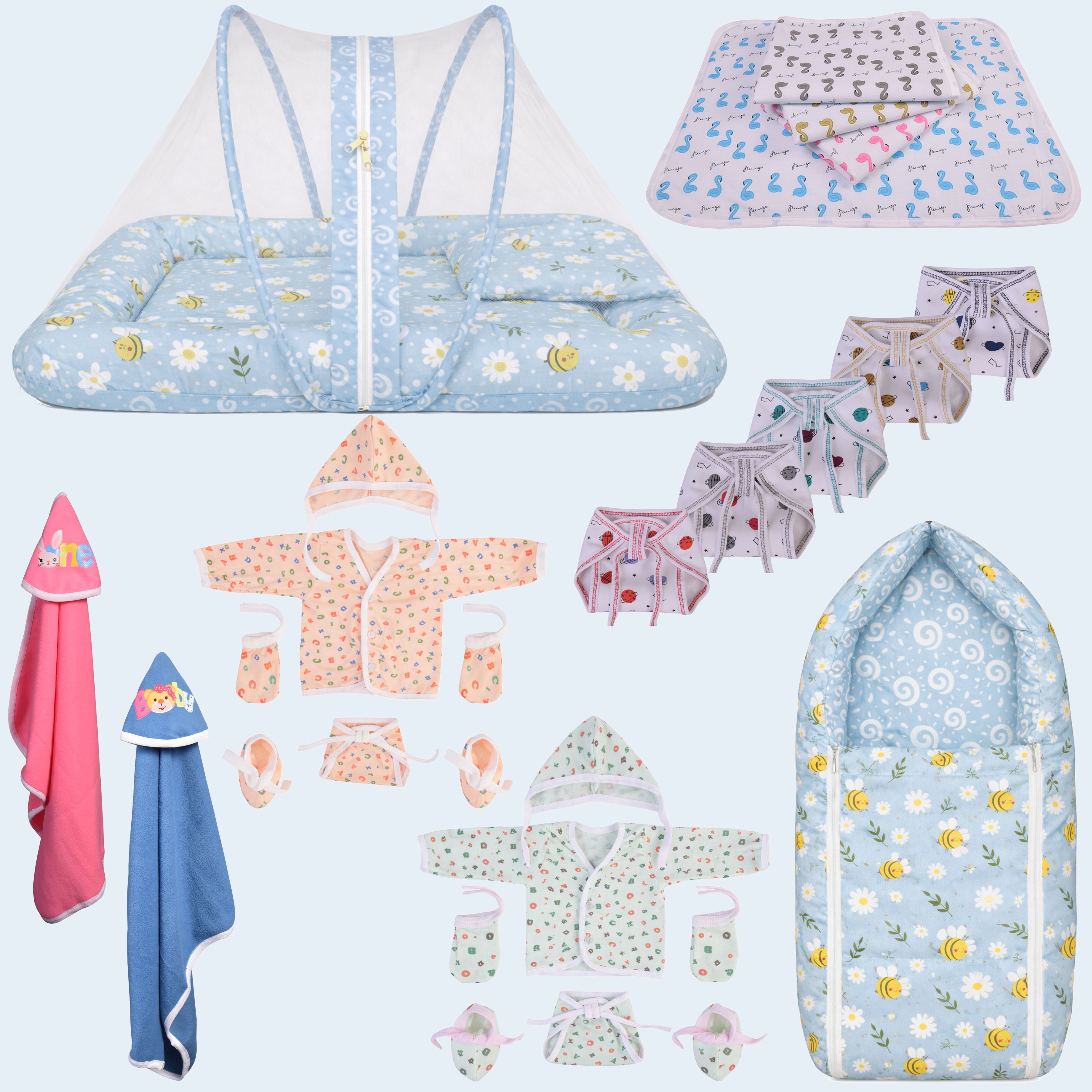 kwitchy New Born Baby Daily Needs Essential Combo Pack-picture-23