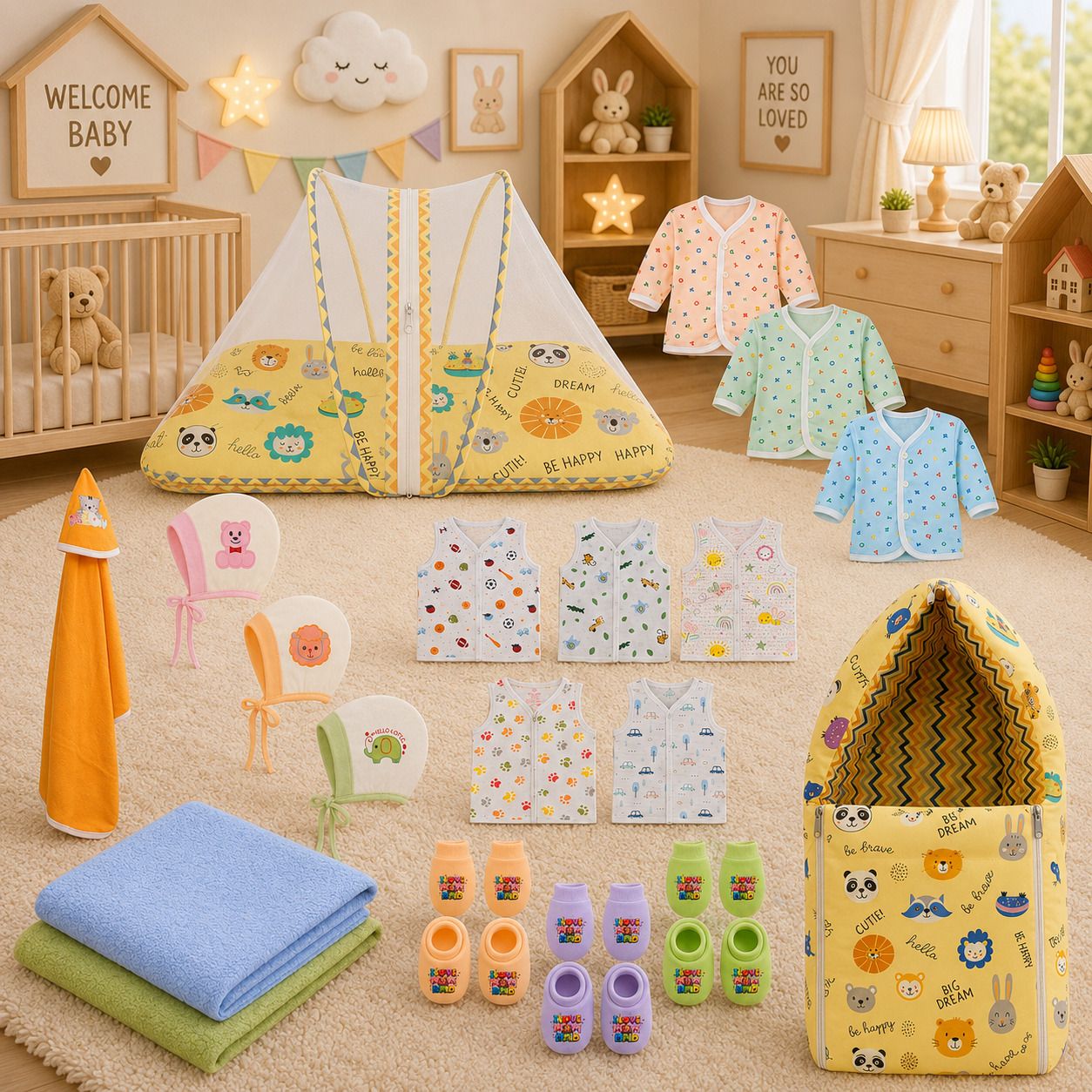 toddylon New Born Baby Daily Essential Complete combo Pack-picture-2