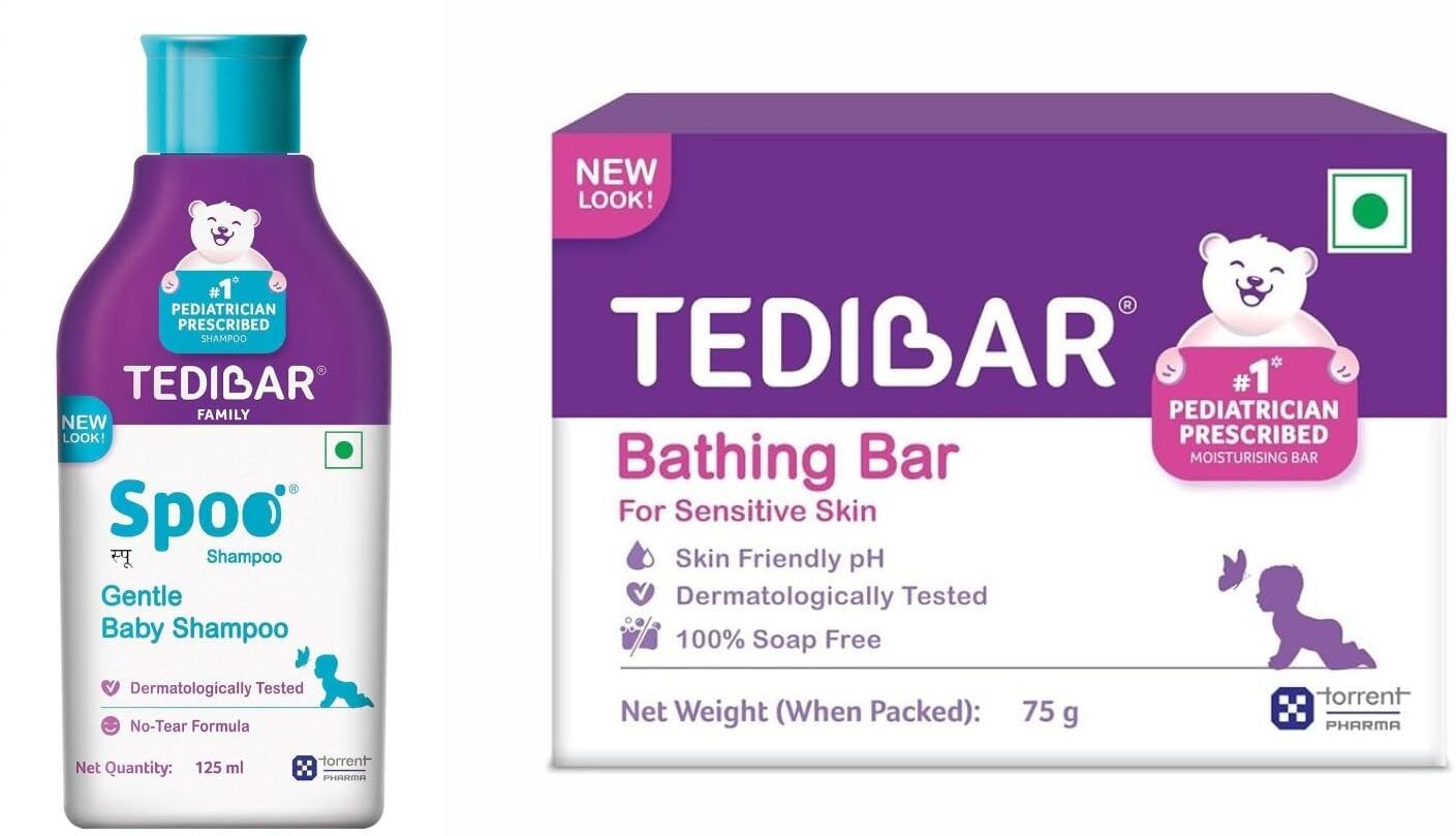 Baby Shampoo 125ml and Moisturising Baby Bathing Bar 75g-image-10